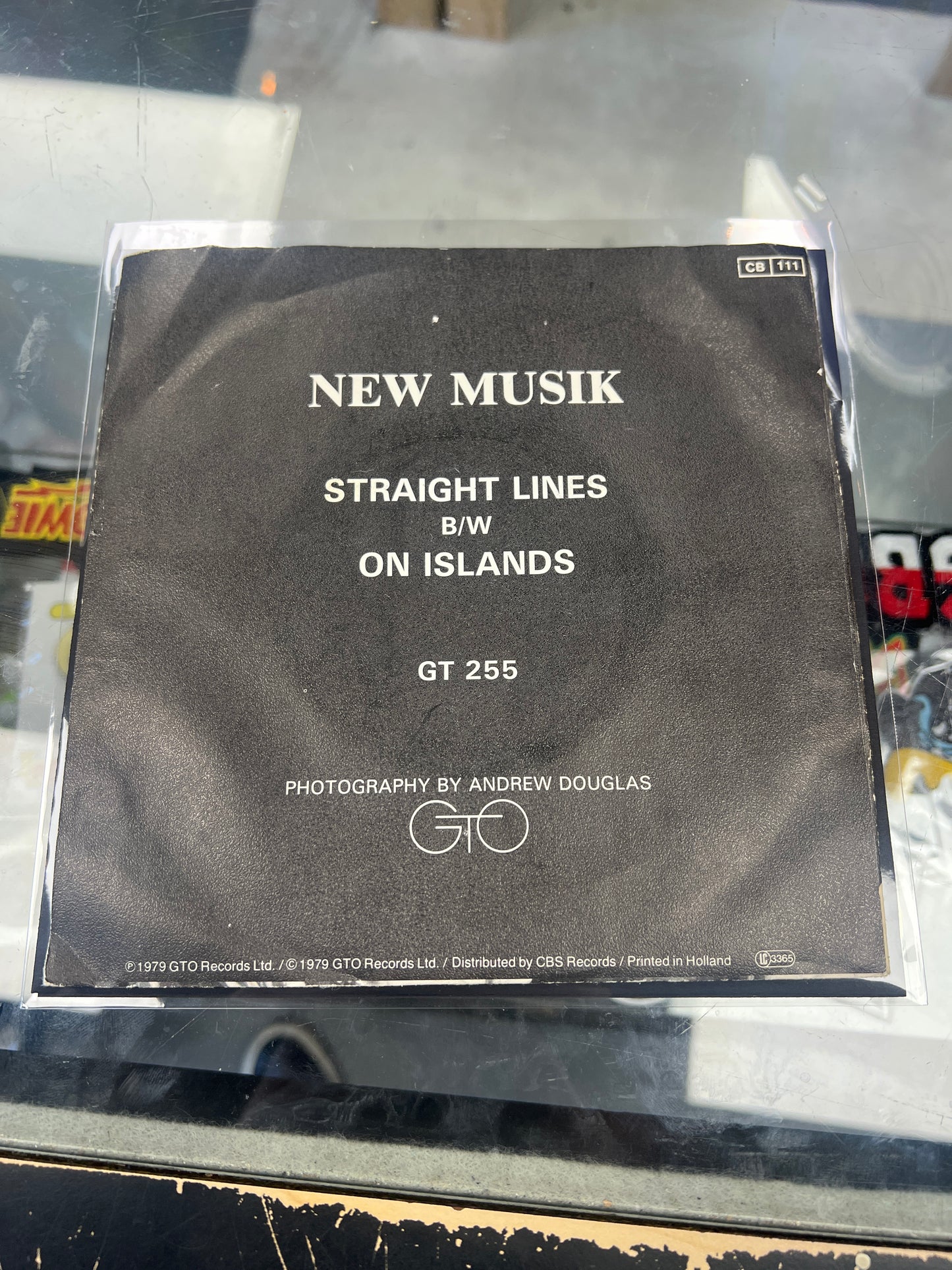 New Musik – Straight Lines 7”