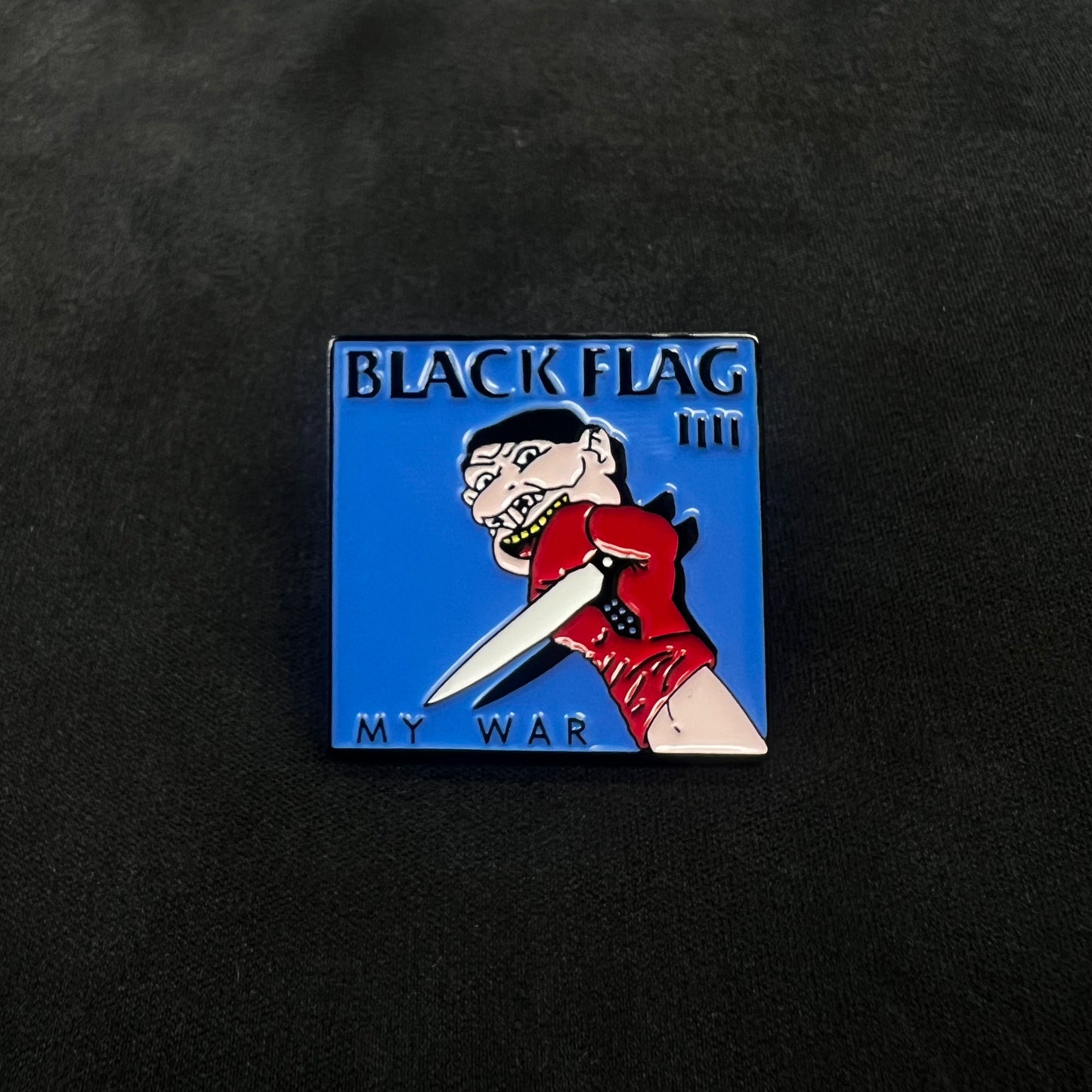 Black Flag • My War Enamel Pin