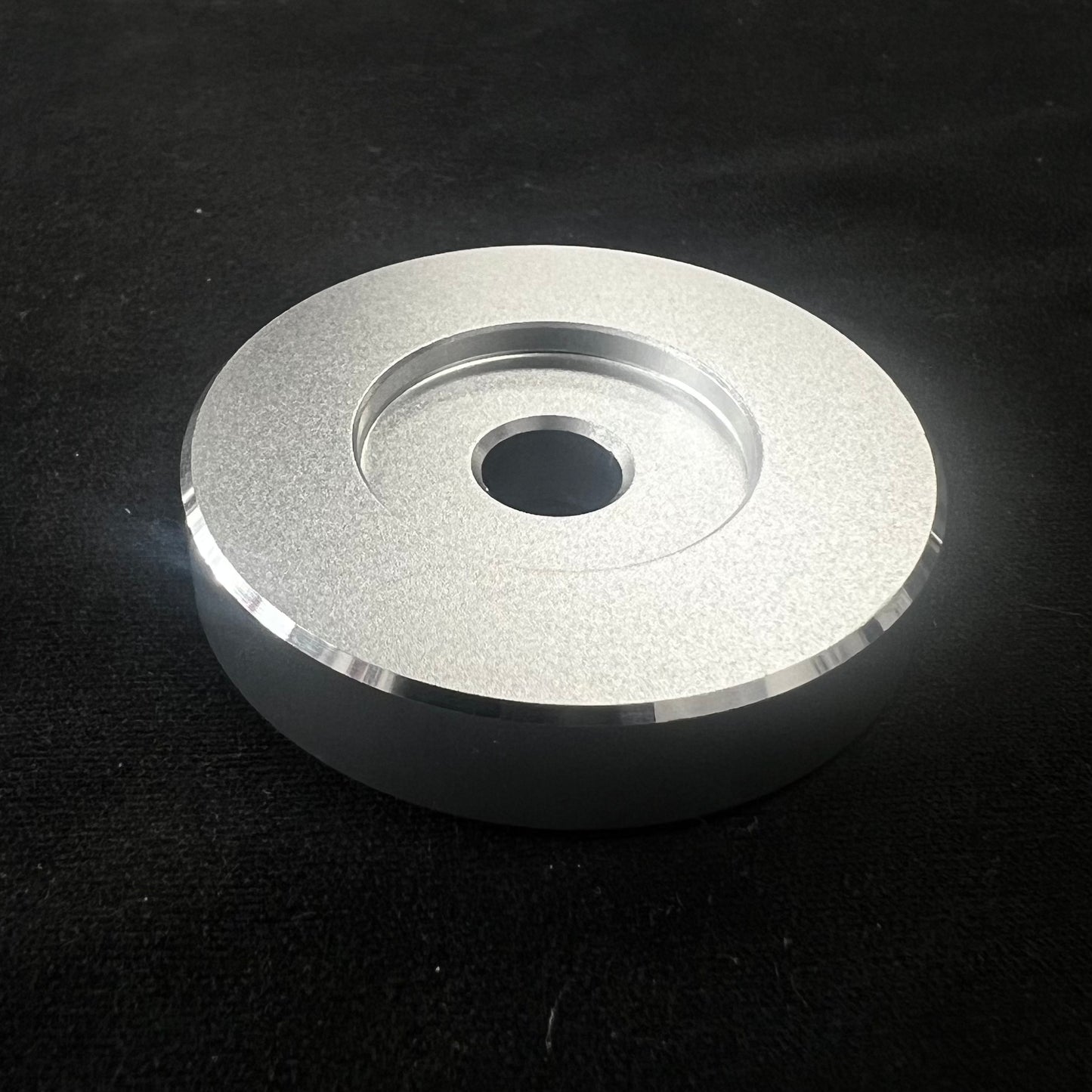 Aluminum 45 Record Adapter
