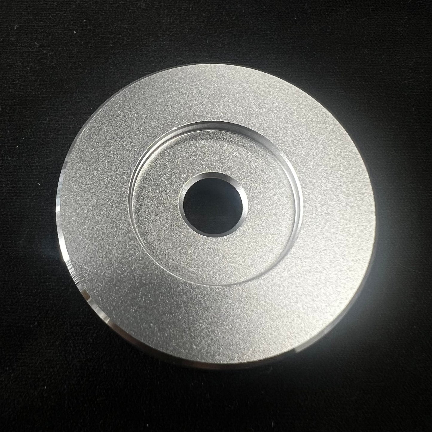 Aluminum 45 Record Adapter
