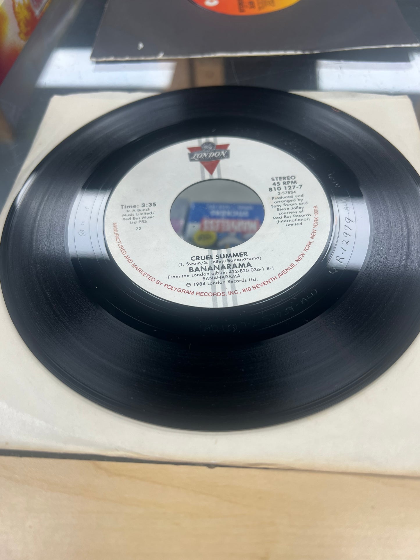 Bananarama – Cruel Summer 7”