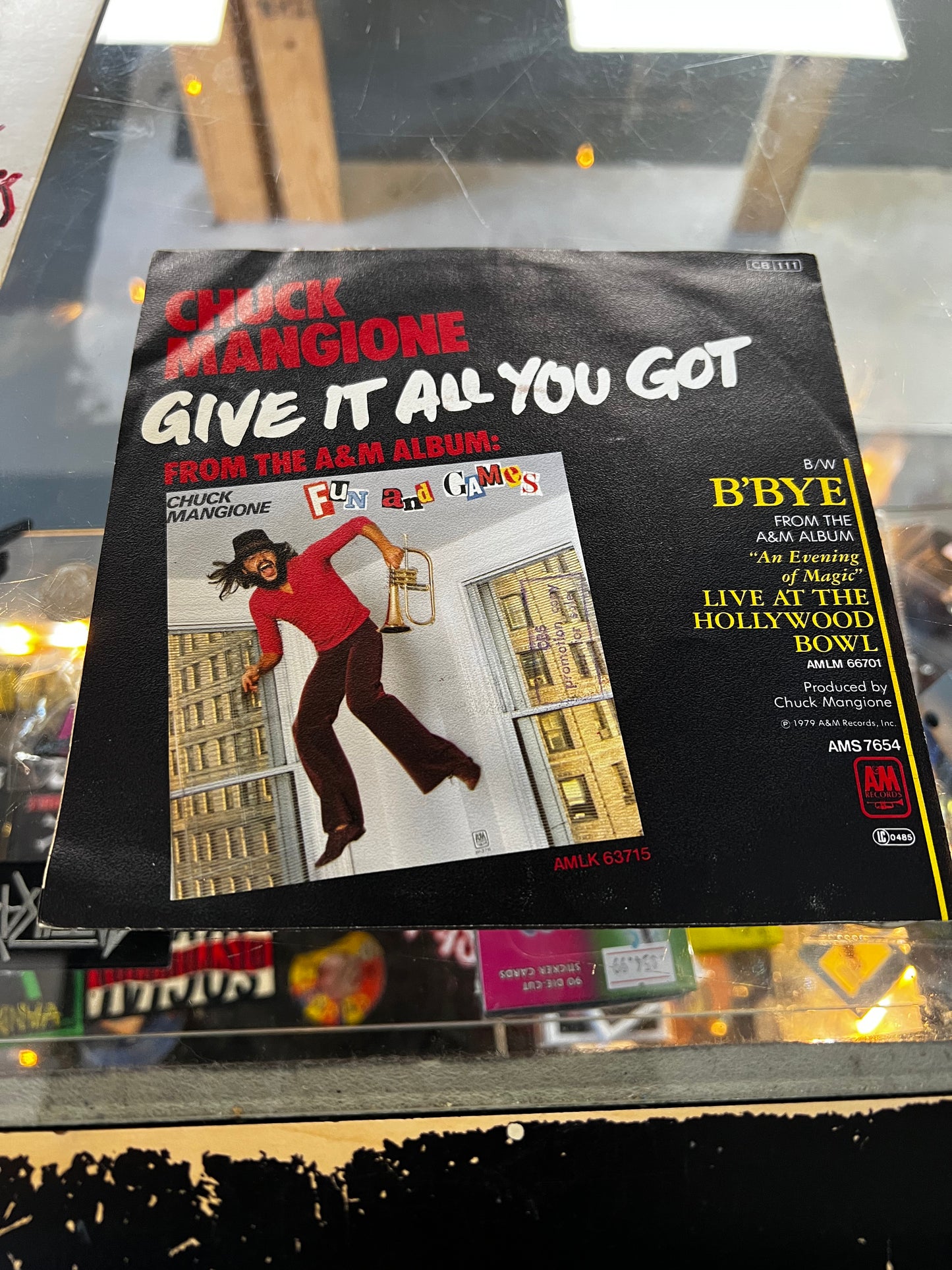 Chuck Mangione – Give It All You Got 7”