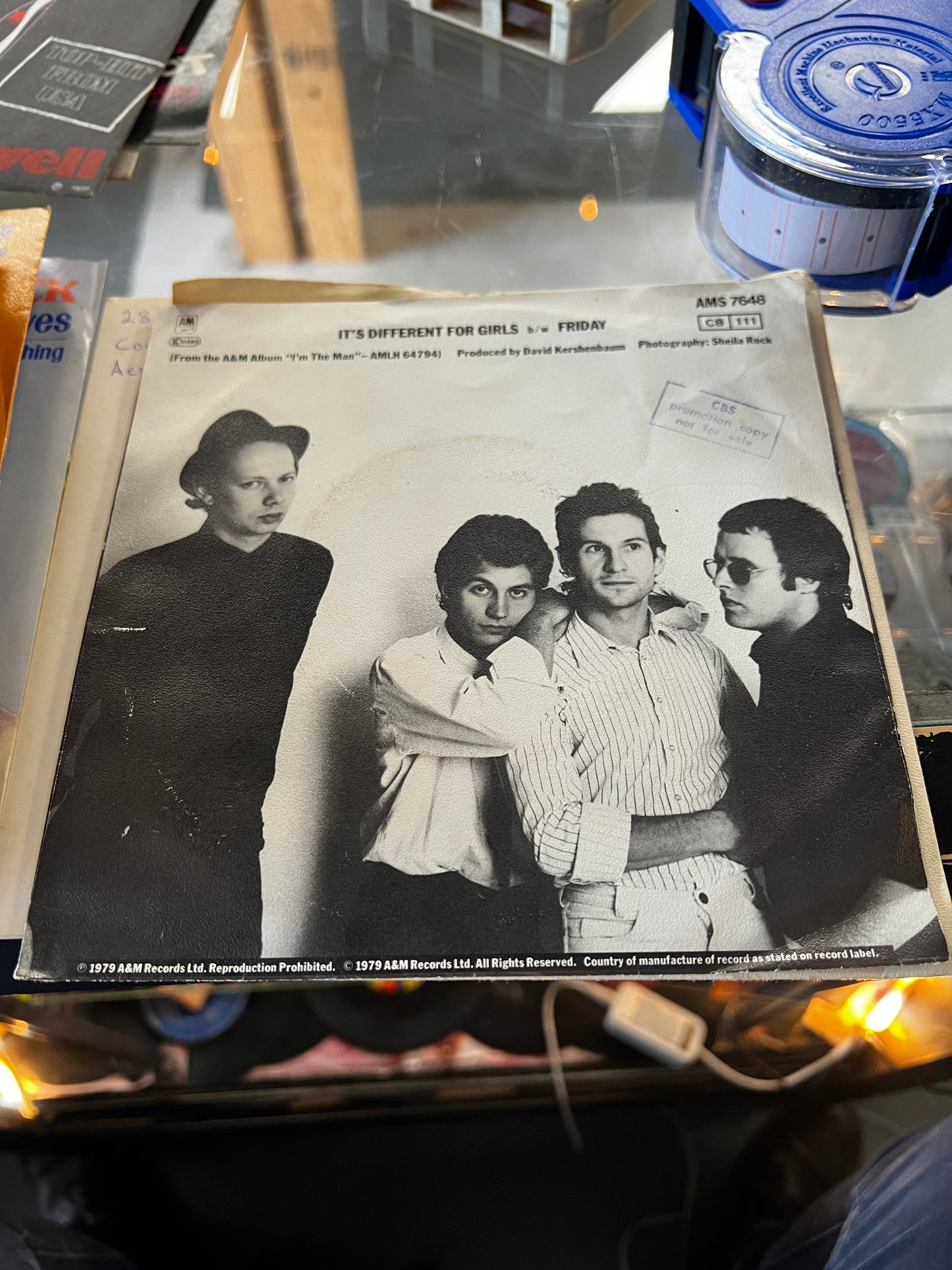 Joe Jackson – It's Different For Girls 7”