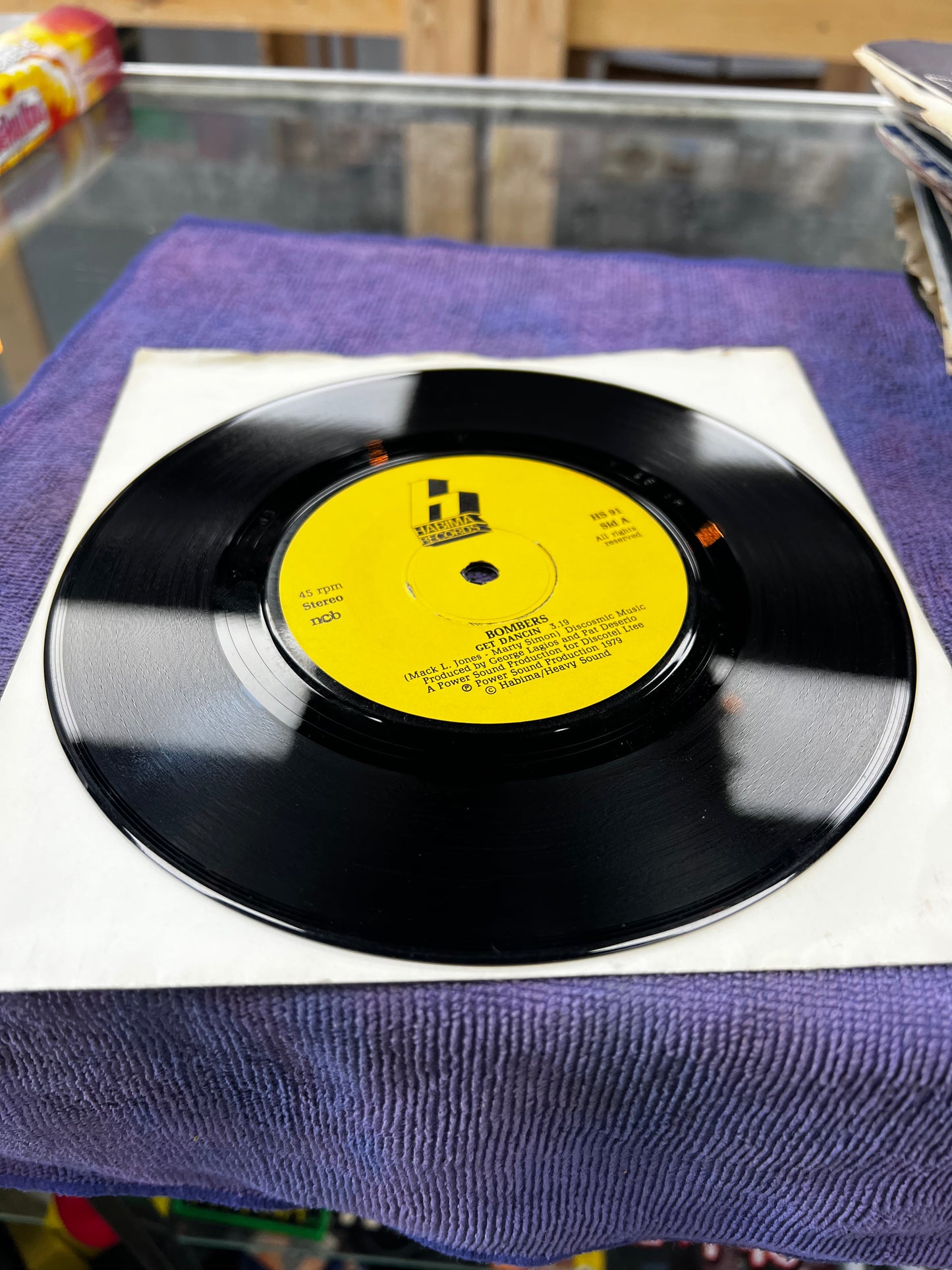 Bombers – Get Dancin' / Music Fever 7”