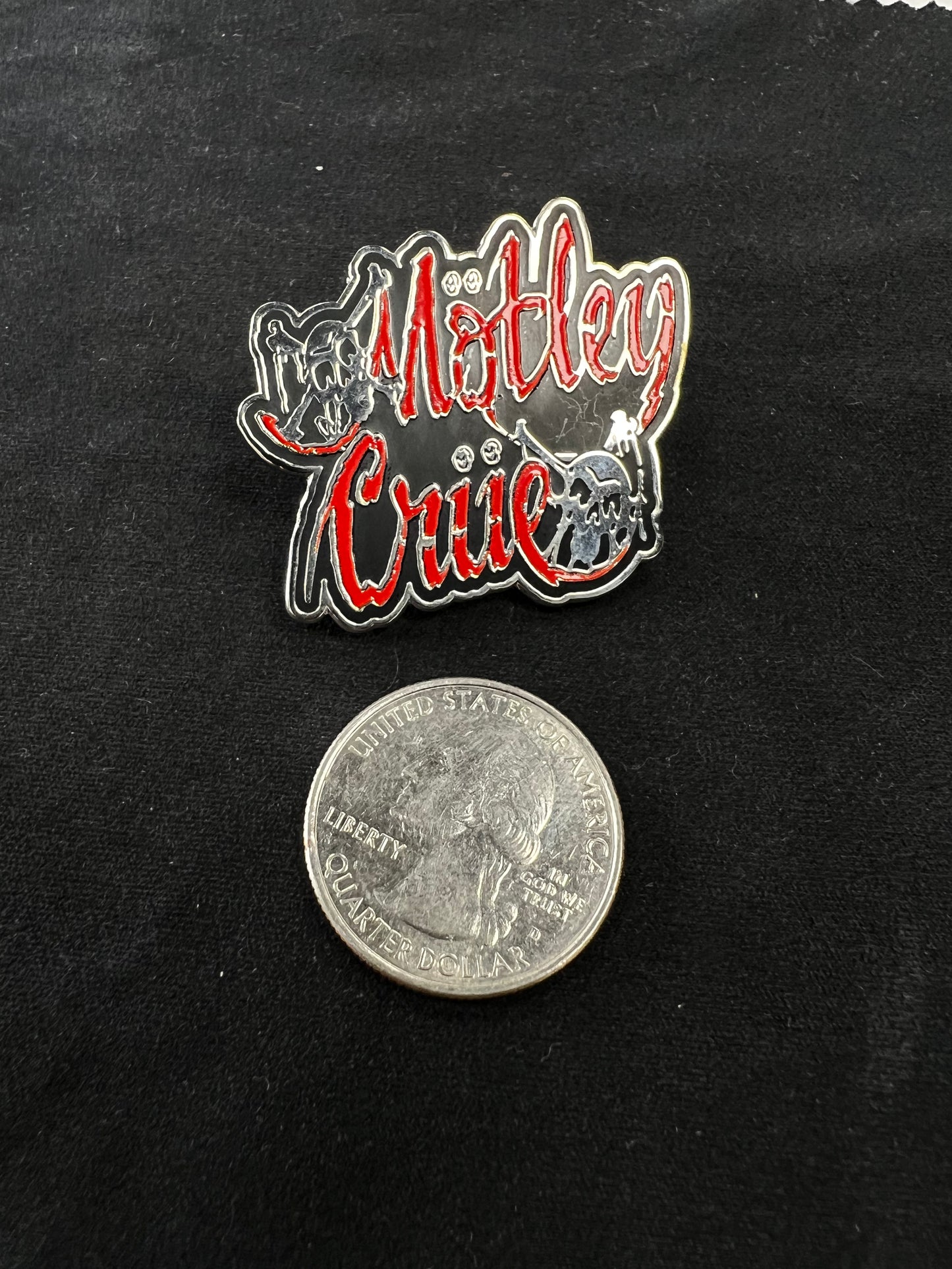 Mötley Crüe Enamel Pin