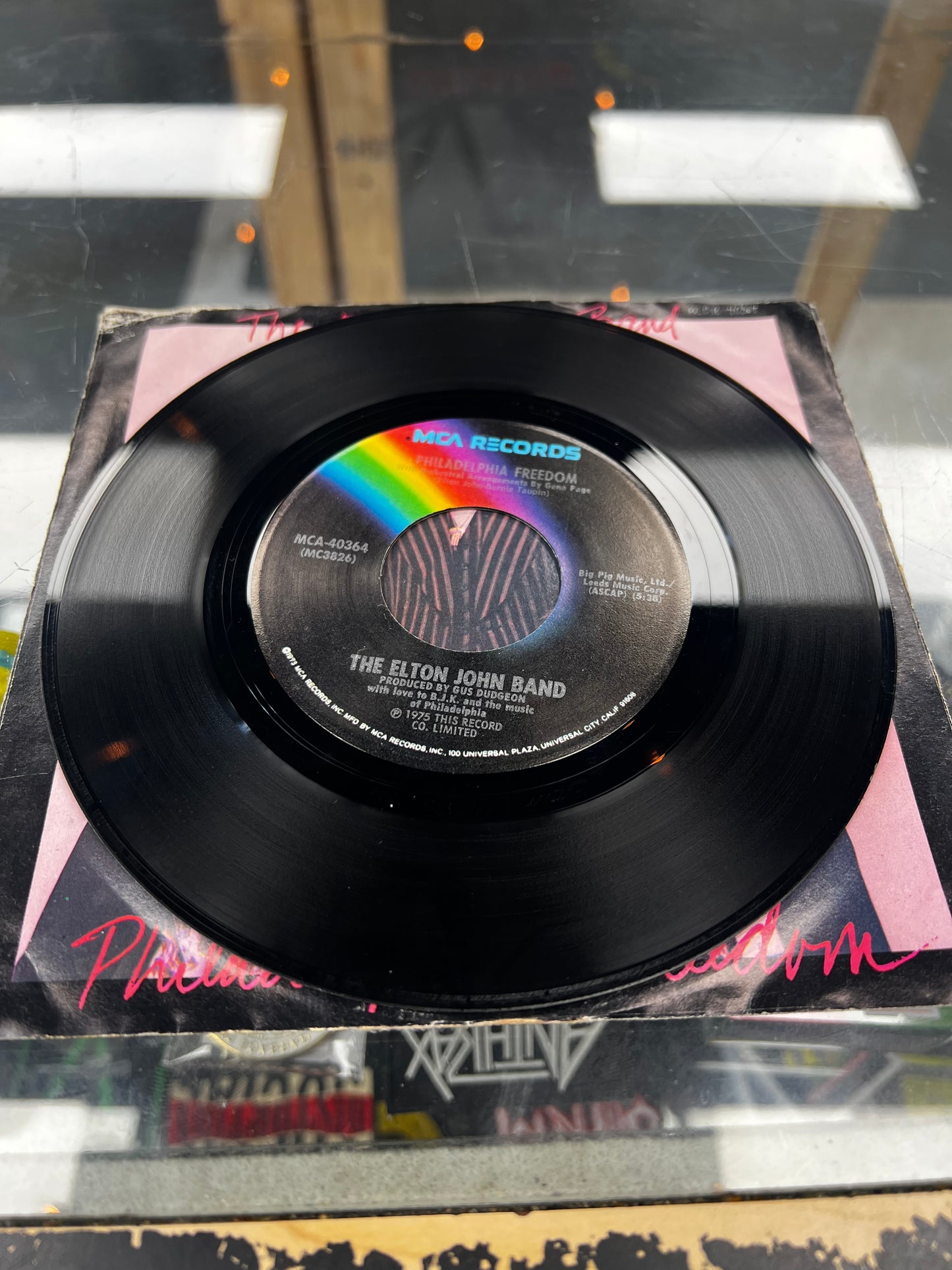 Elton John – Philadelphia Freedom 7”