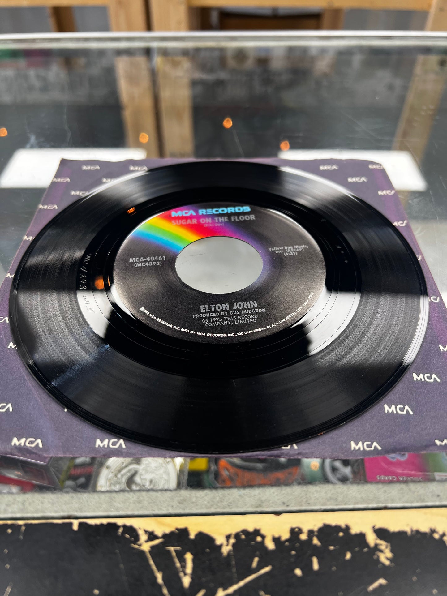 Elton John – Island Girl / Sugar On The Floor 7”
