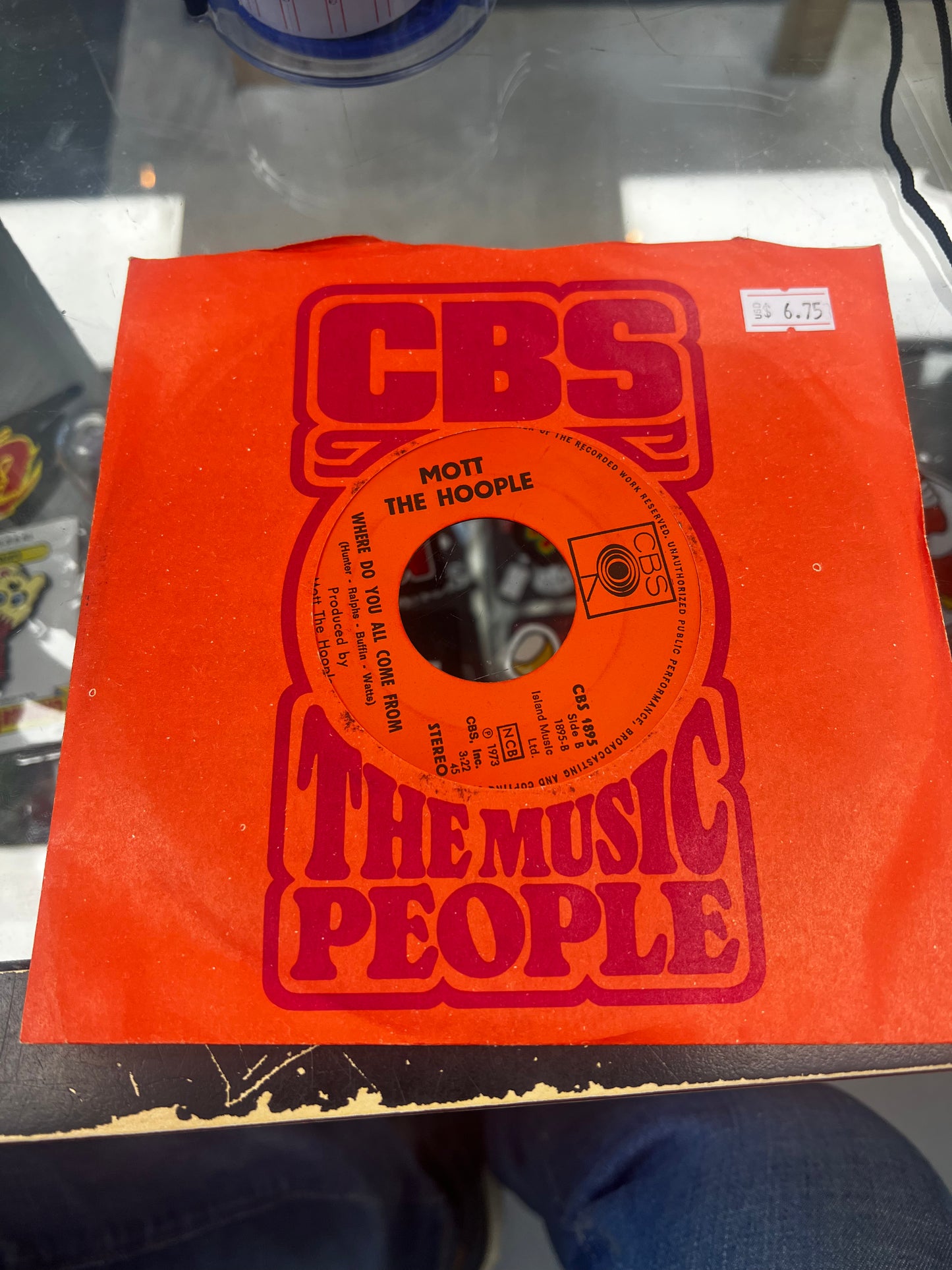 Mott The Hoople – Roll Away The Stone 7”