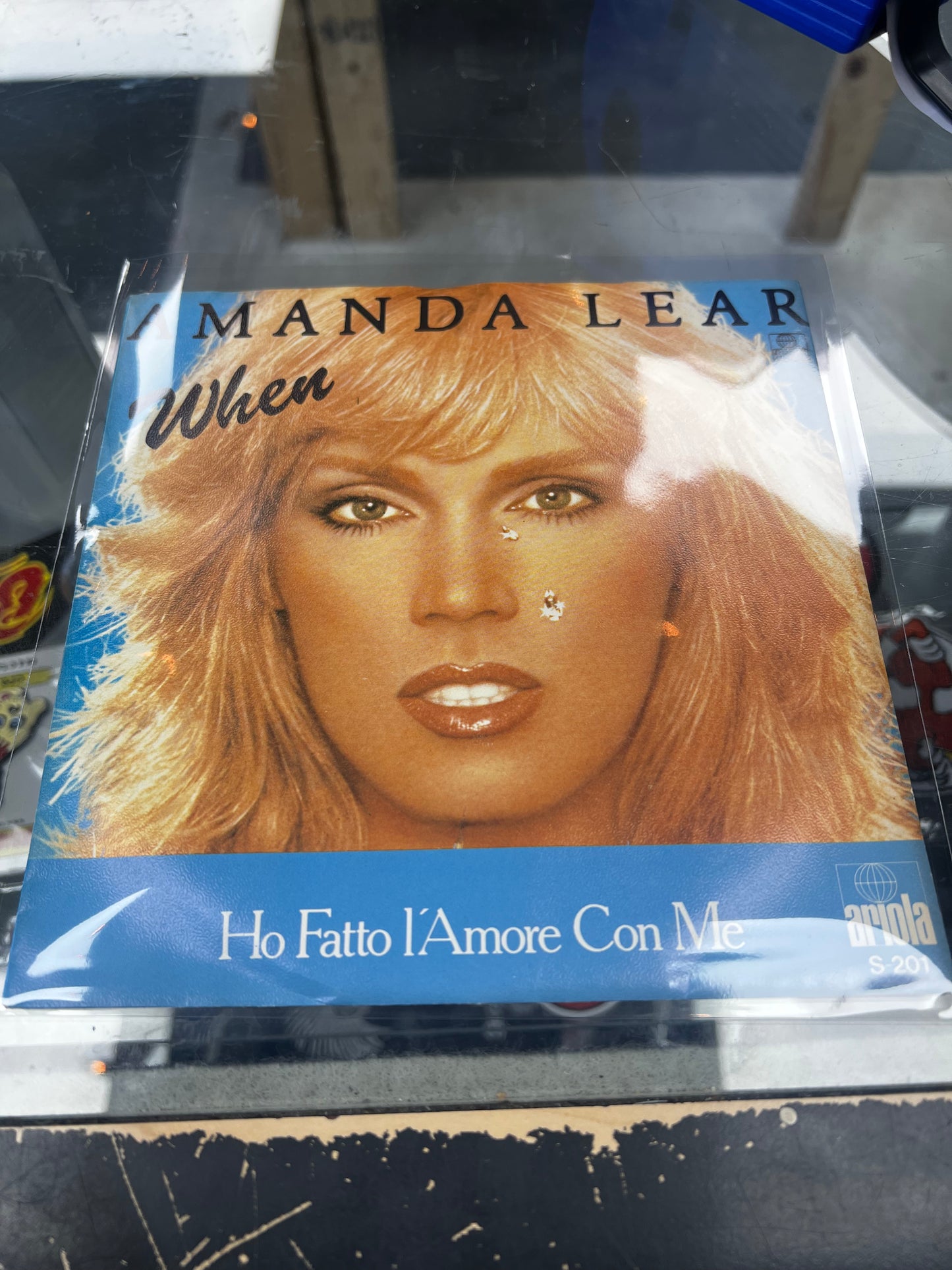 Amanda Lear – When / Ho Fatto L'Amore Con Me 7”