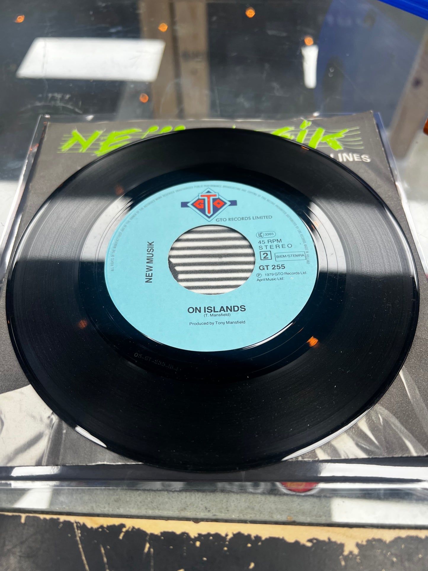 New Musik – Straight Lines 7”