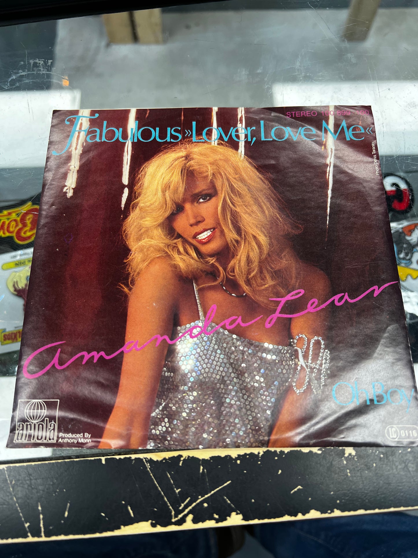 Amanda Lear – Fabulous Lover, Love Me 7”