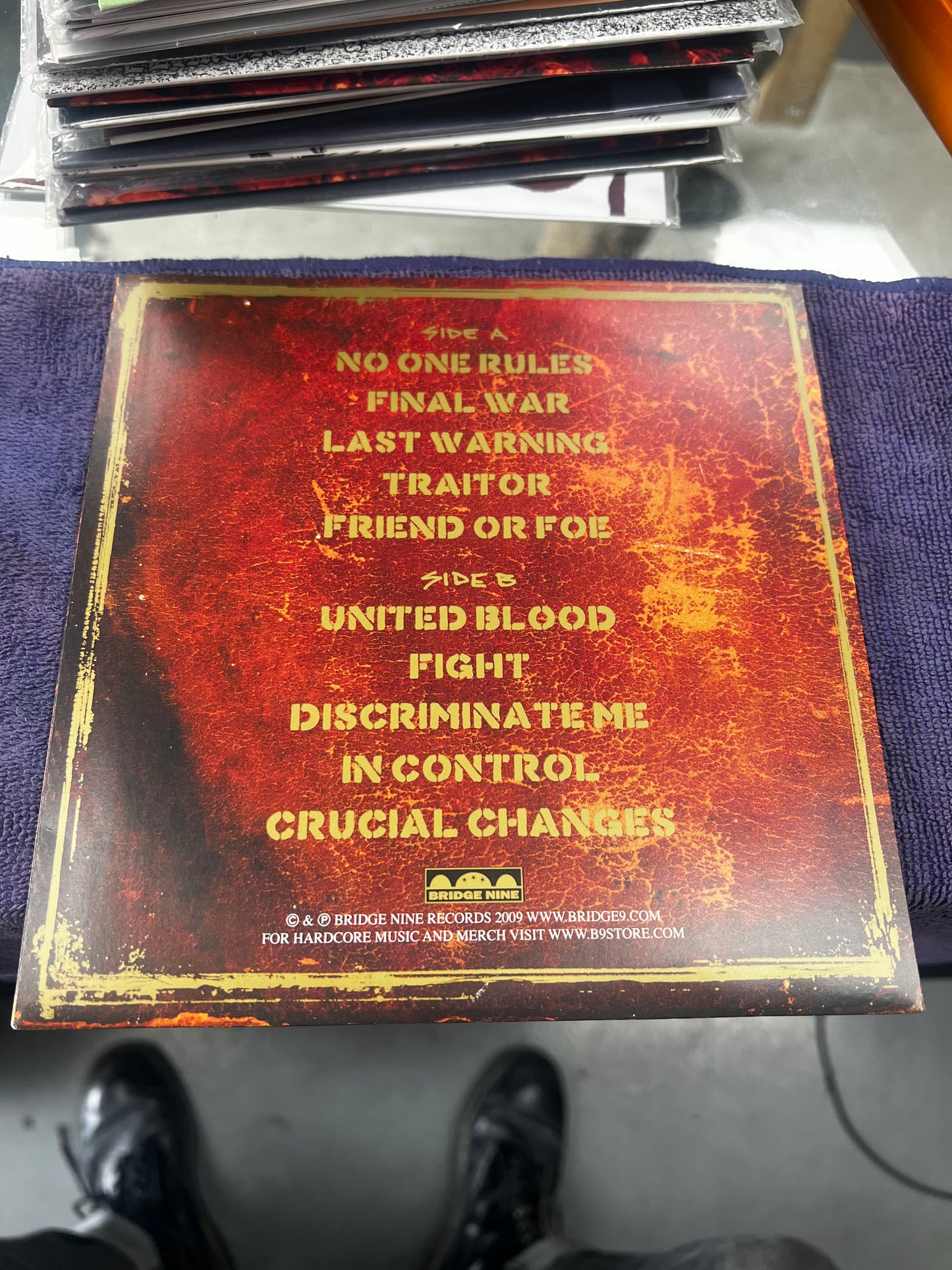 Agnostic Front – United Blood 7”