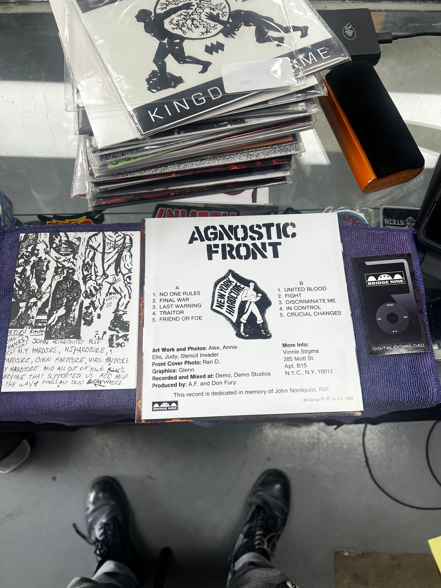Agnostic Front – United Blood 7”