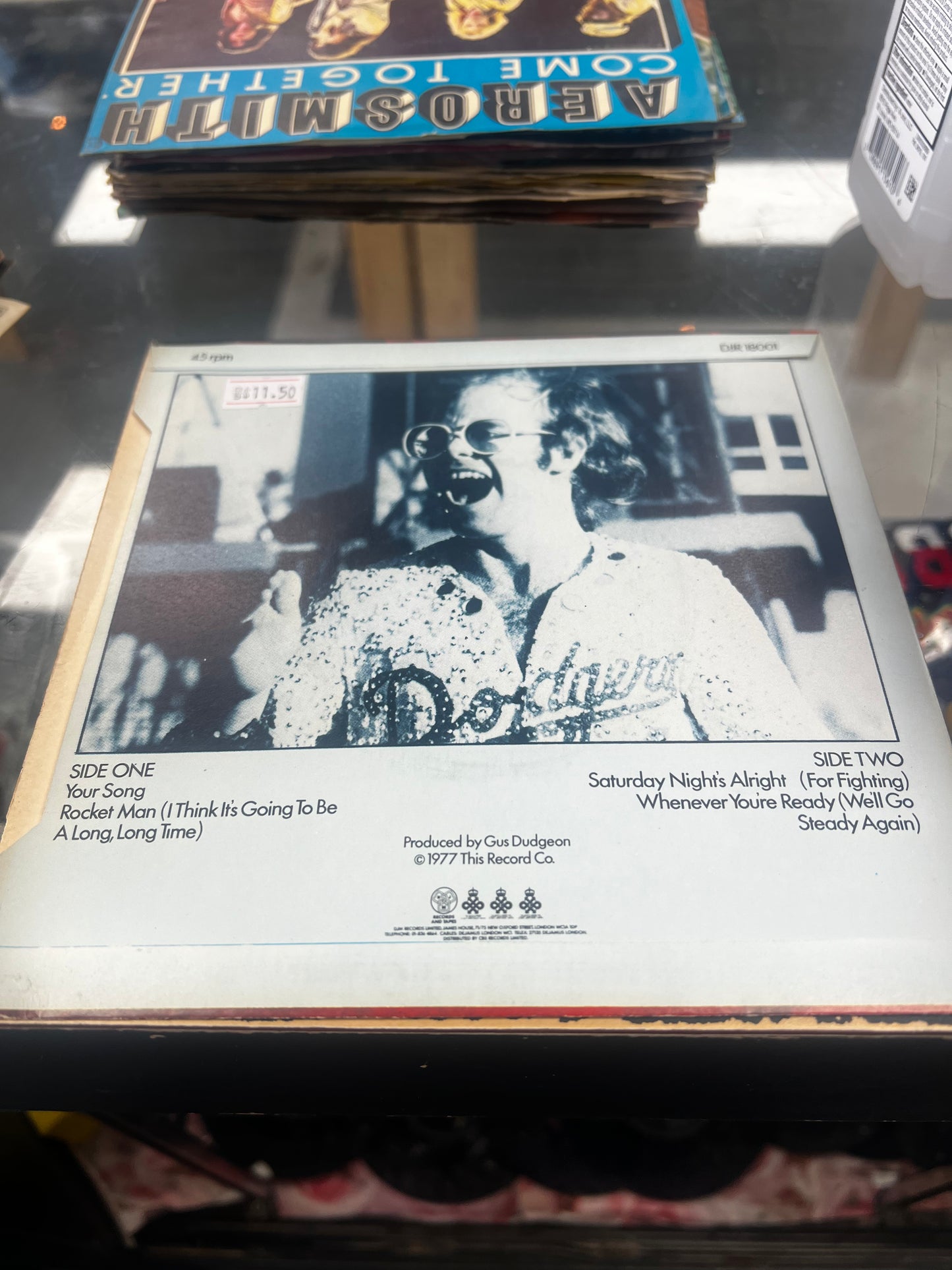 Elton John – Four From Four Eyes 7”
