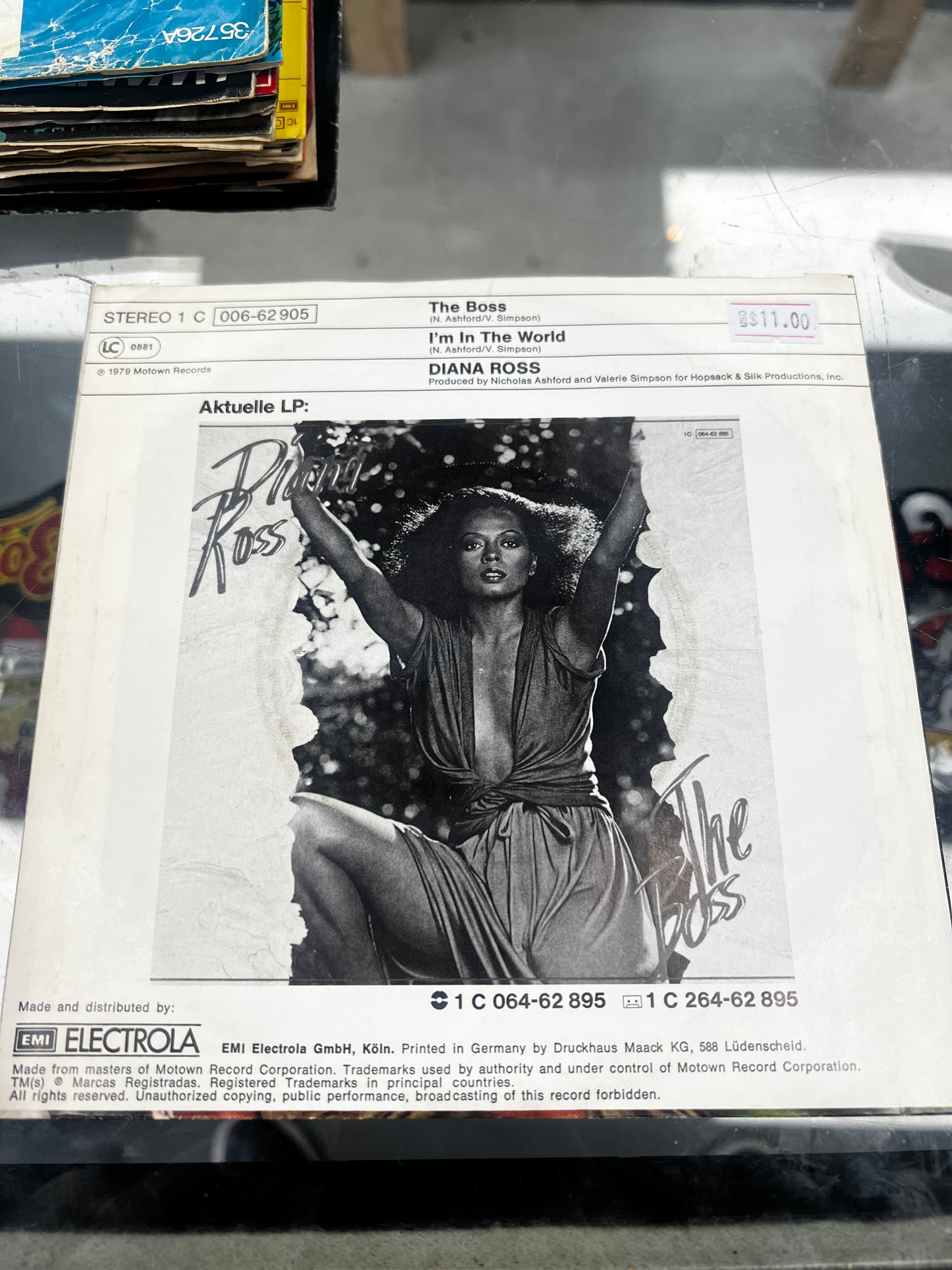 Diana Ross - The Boss 7”