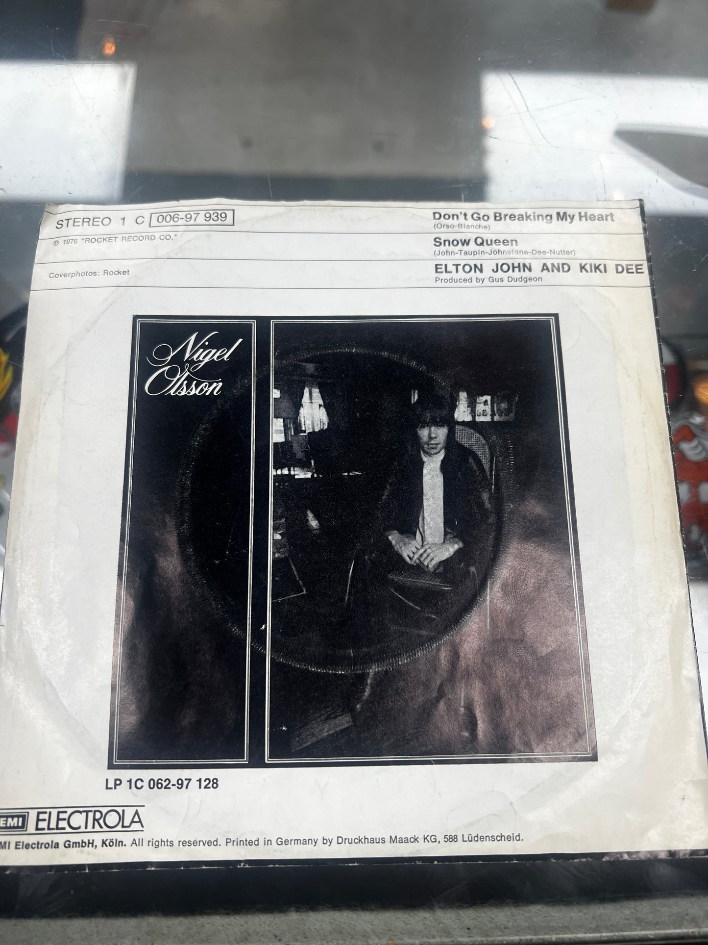 Elton John And Kiki Dee – Don't Go Breaking My Heart 7”