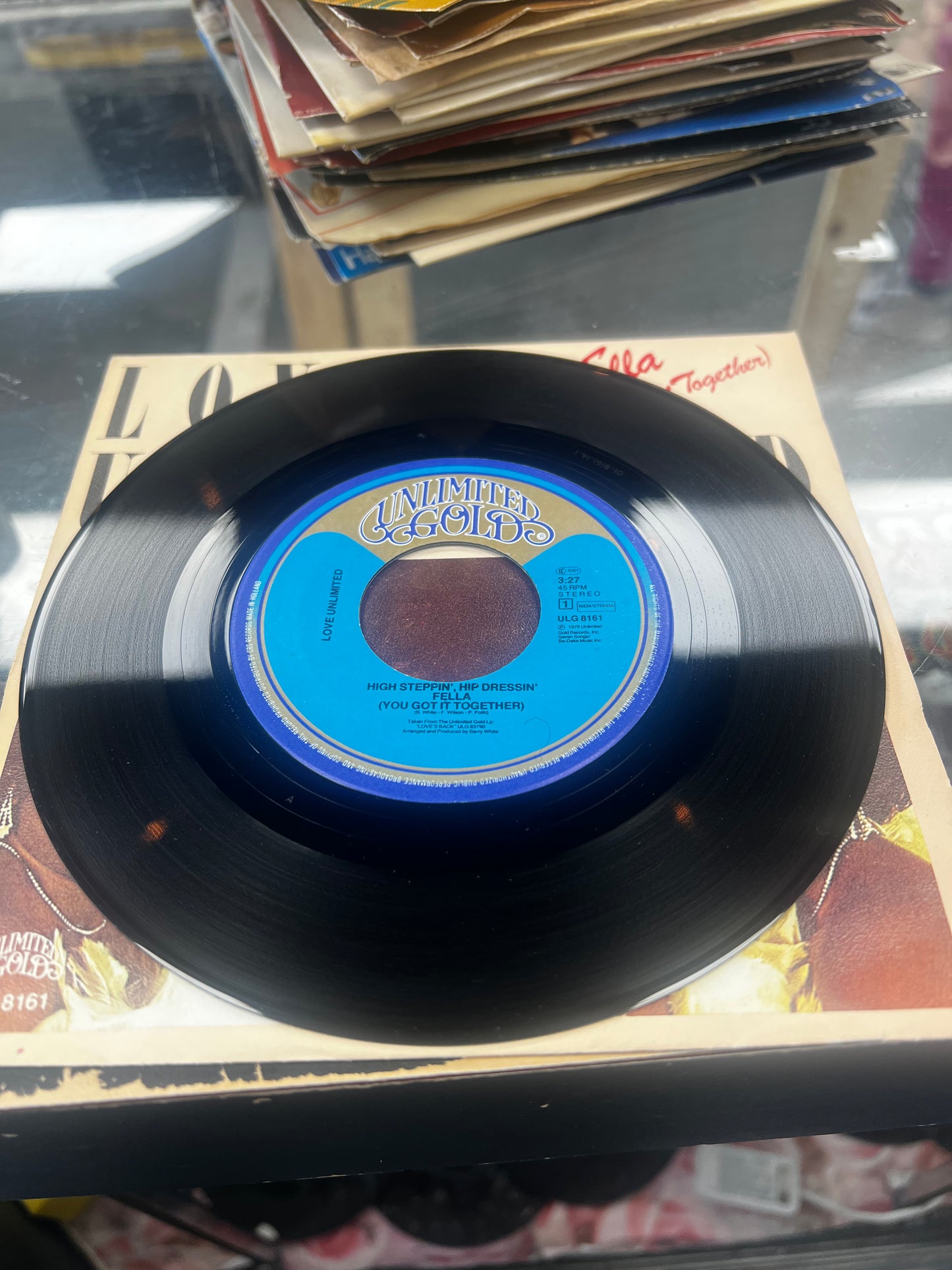 Love Unlimited – High Steppin', Hip Dressin' Fella (You Got It Together) 7”