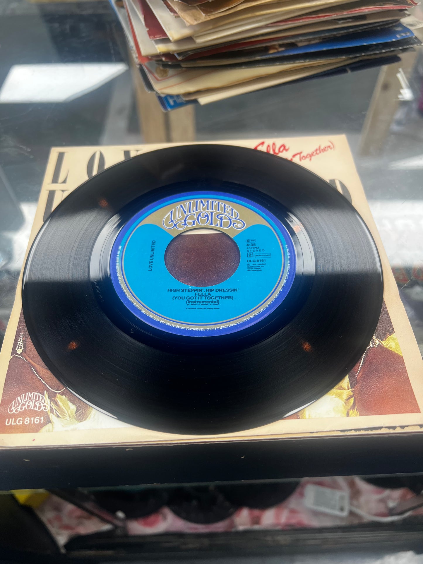 Love Unlimited – High Steppin', Hip Dressin' Fella (You Got It Together) 7”