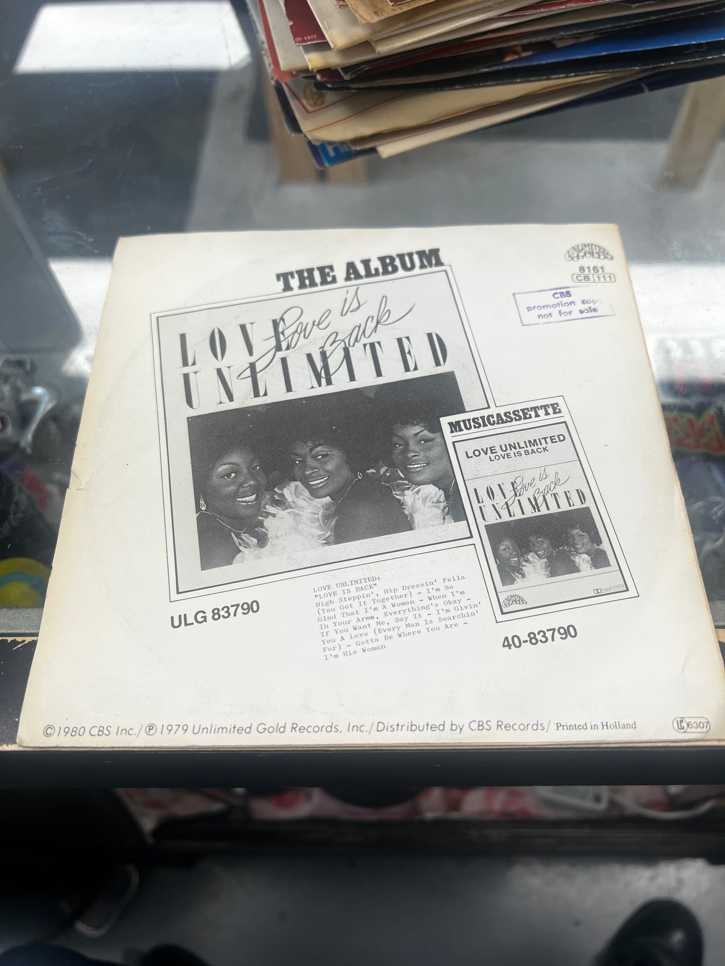 Love Unlimited – High Steppin', Hip Dressin' Fella (You Got It Together) 7”