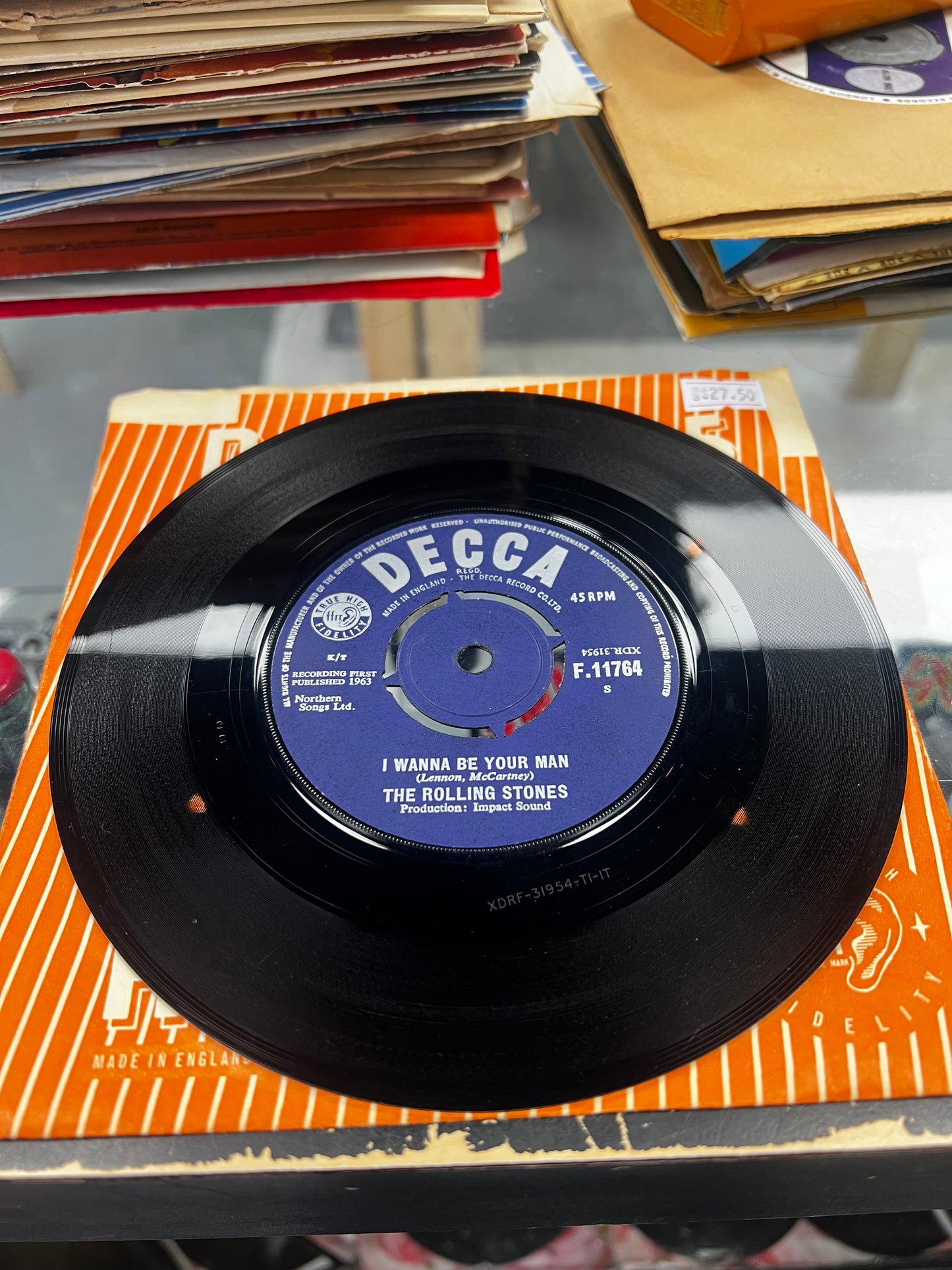 The Rolling Stones – I Wanna Be Your Man 7”