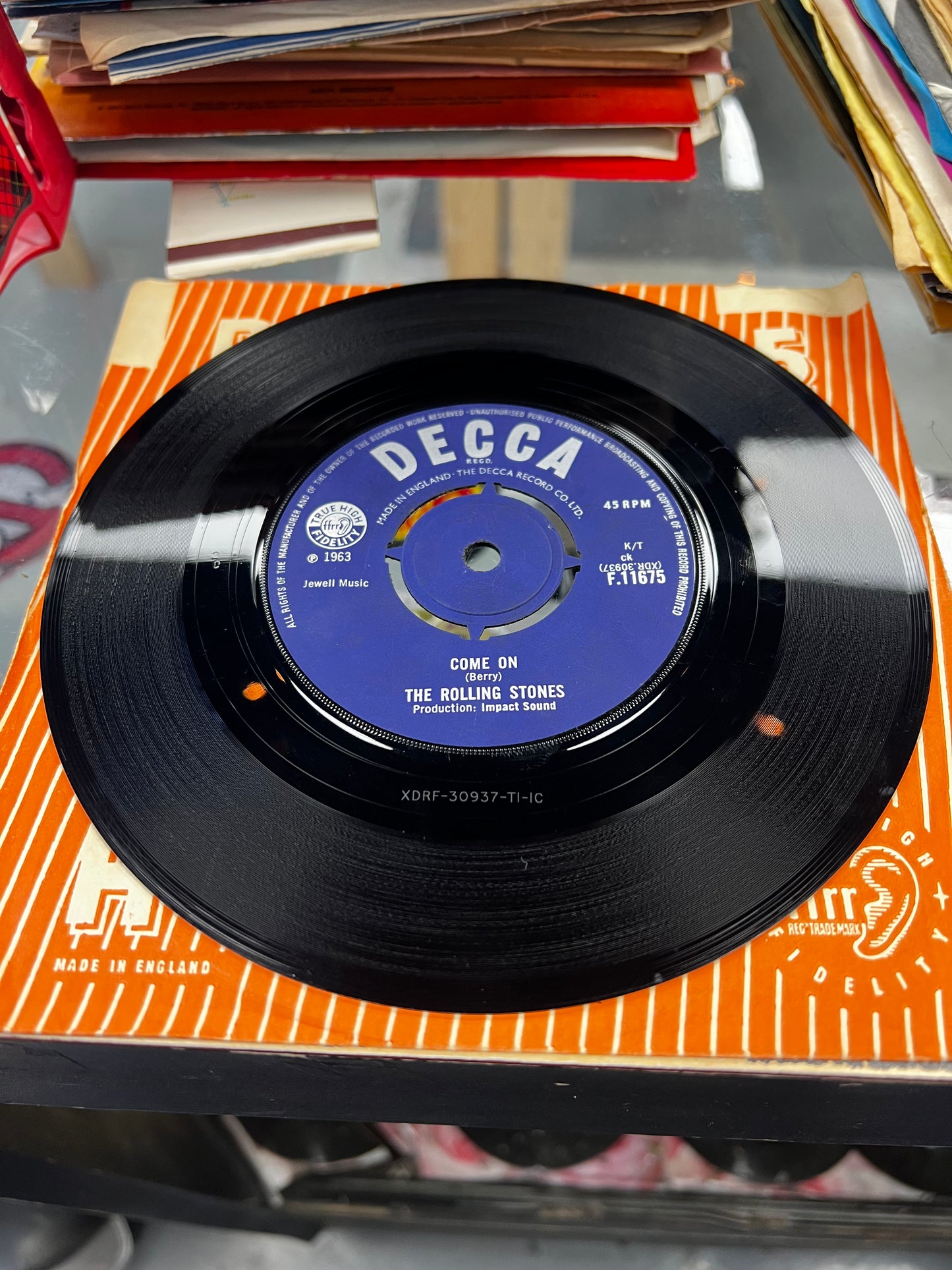 The Rolling Stones – Come On 7”