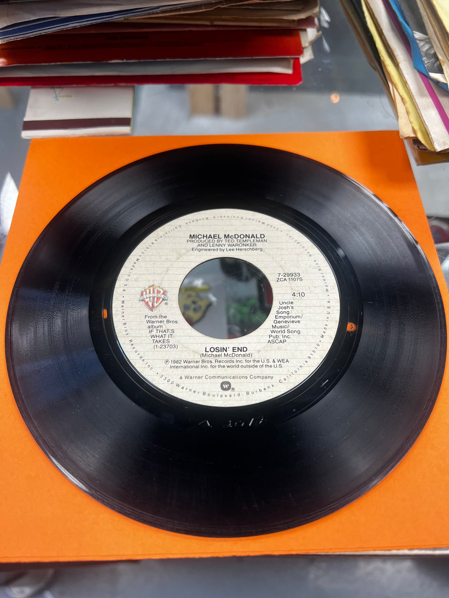 Michael McDonald – I Keep Forgettin' (Every Time You're Near) 7”