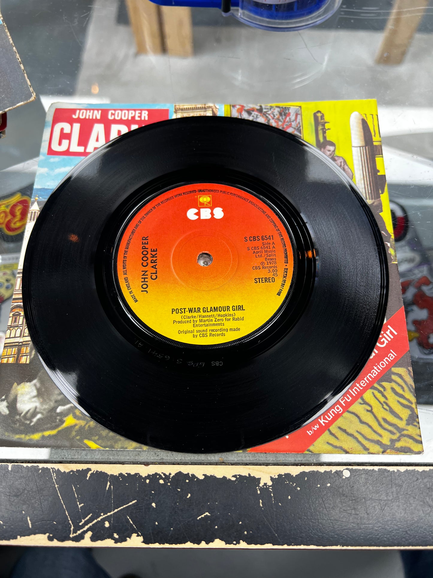 John Cooper Clarke – Post-War Glamour Girl 7”