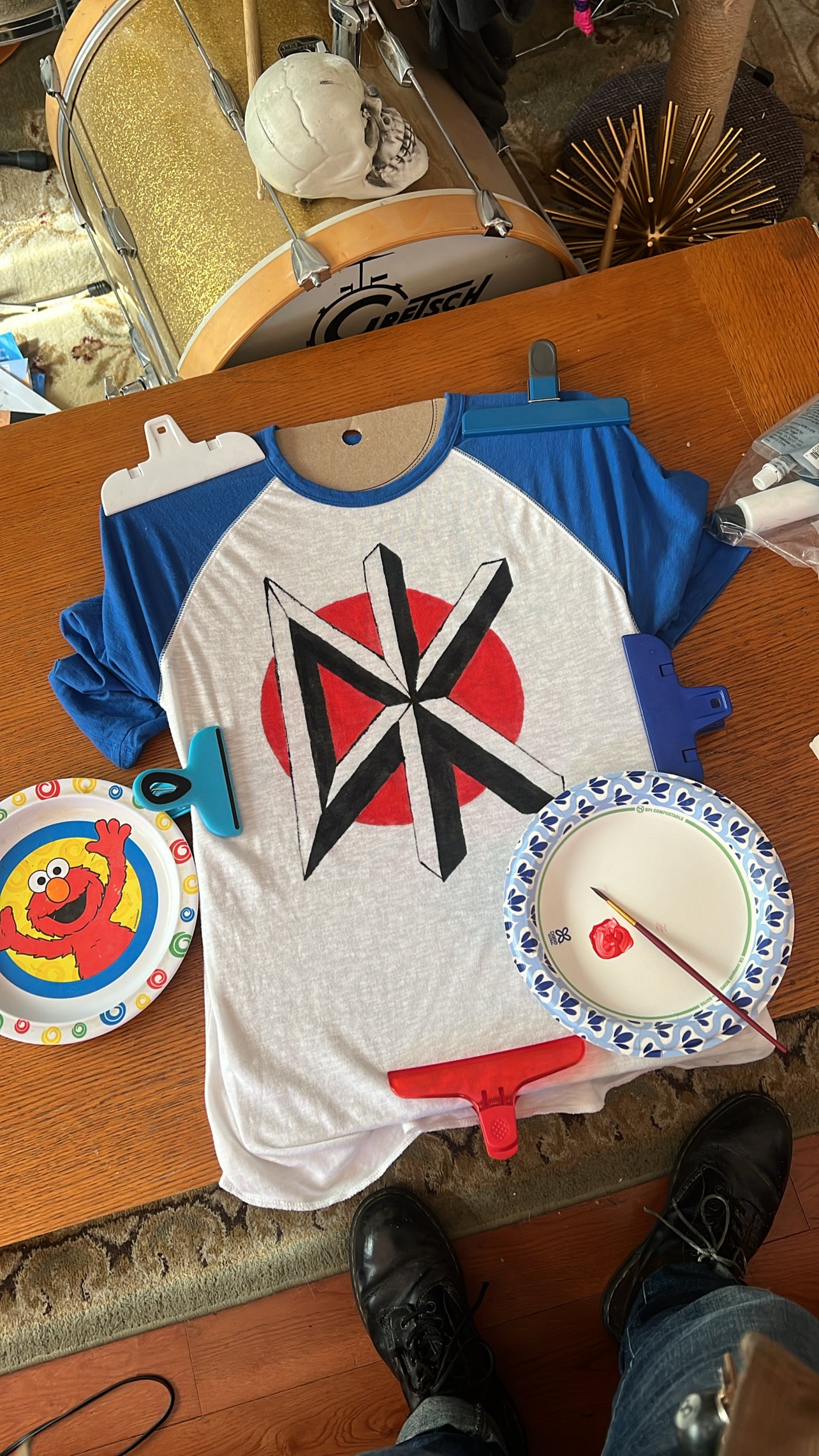 Dead Kennedys Raglan • Size Small
