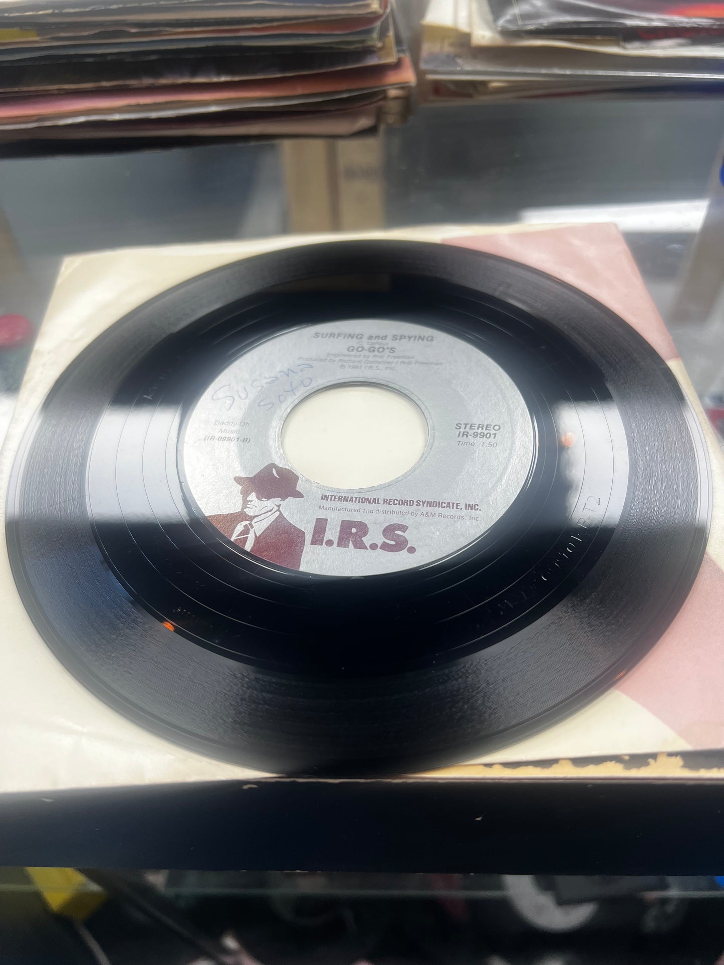 Go-Go's – Our Lips Are Sealed 7”