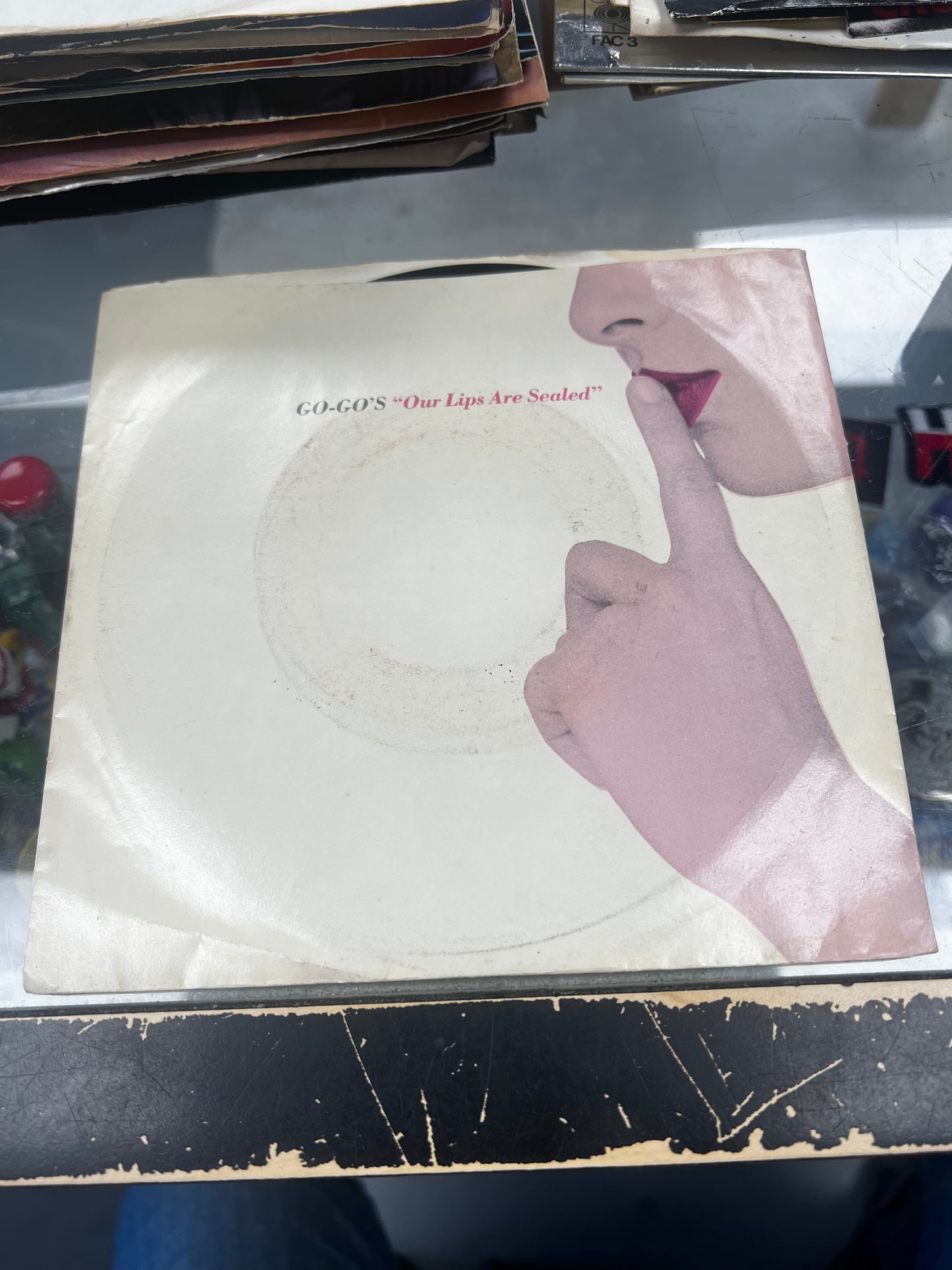 Go-Go's – Our Lips Are Sealed 7”