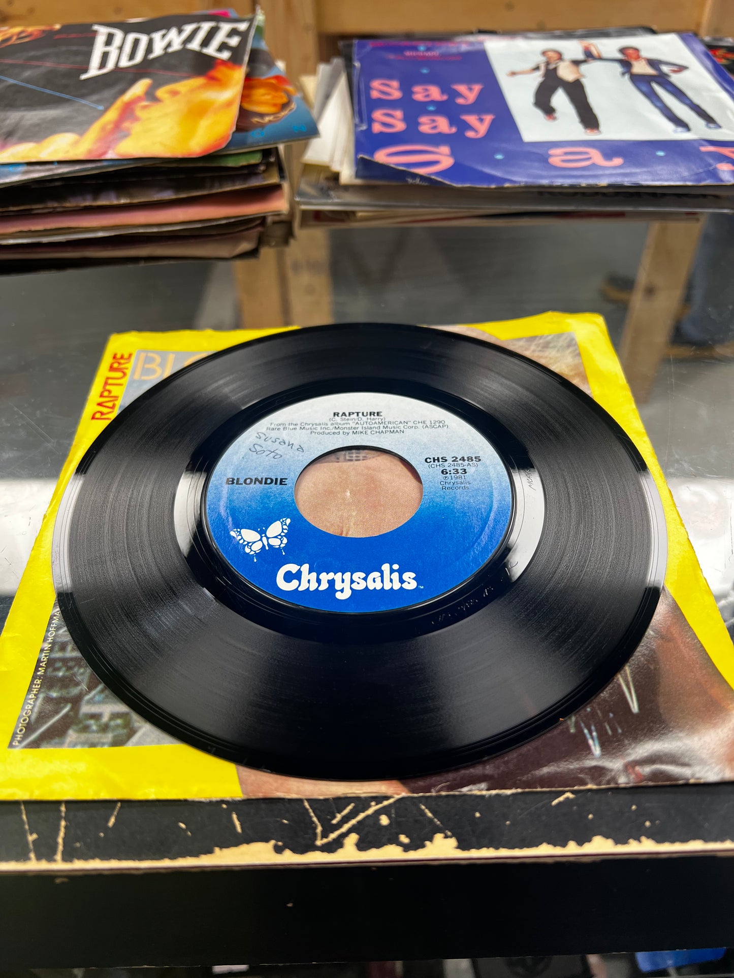 Blondie – Rapture 7”