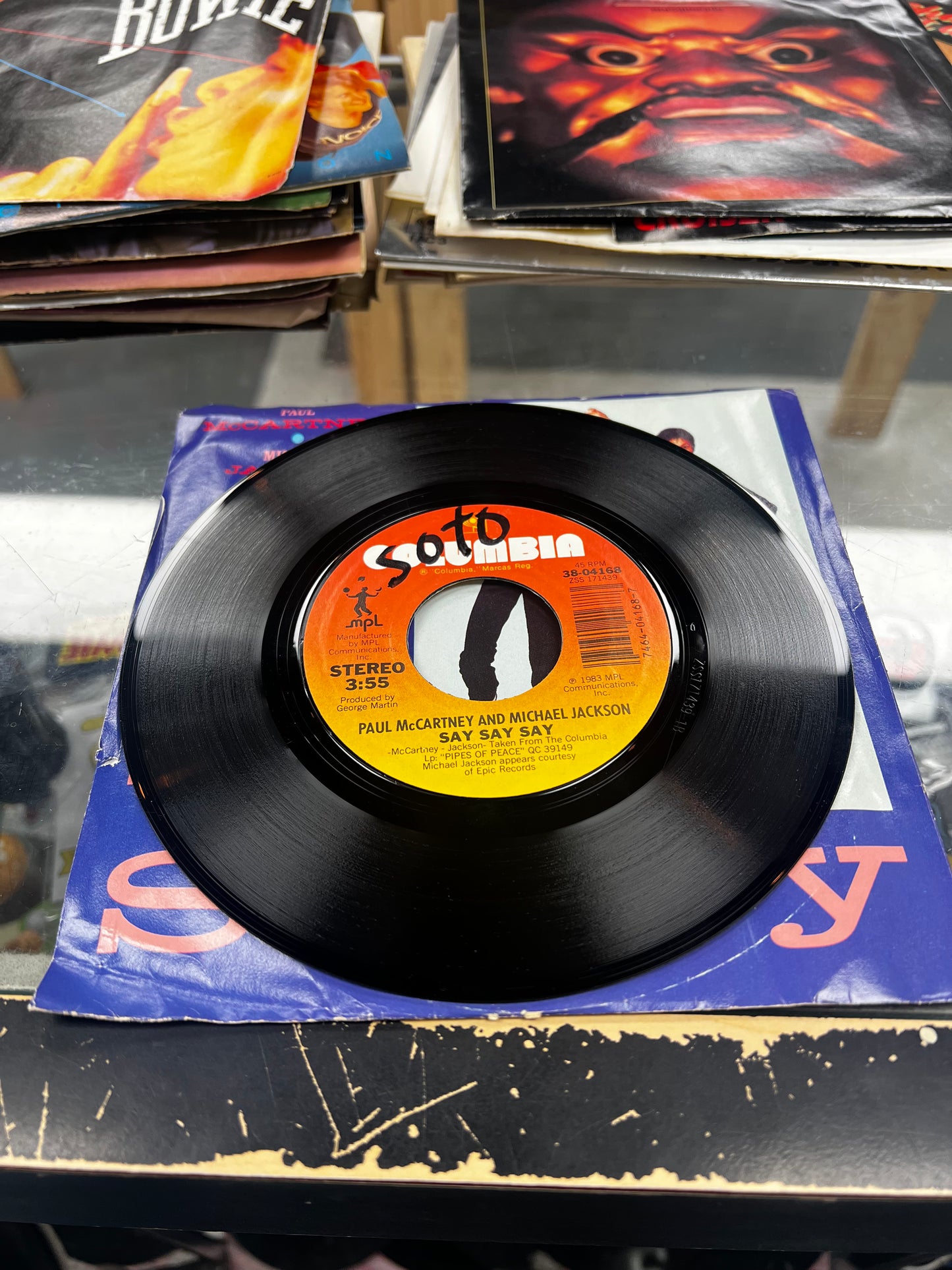 Paul McCartney And Michael Jackson – Say Say Say 7”