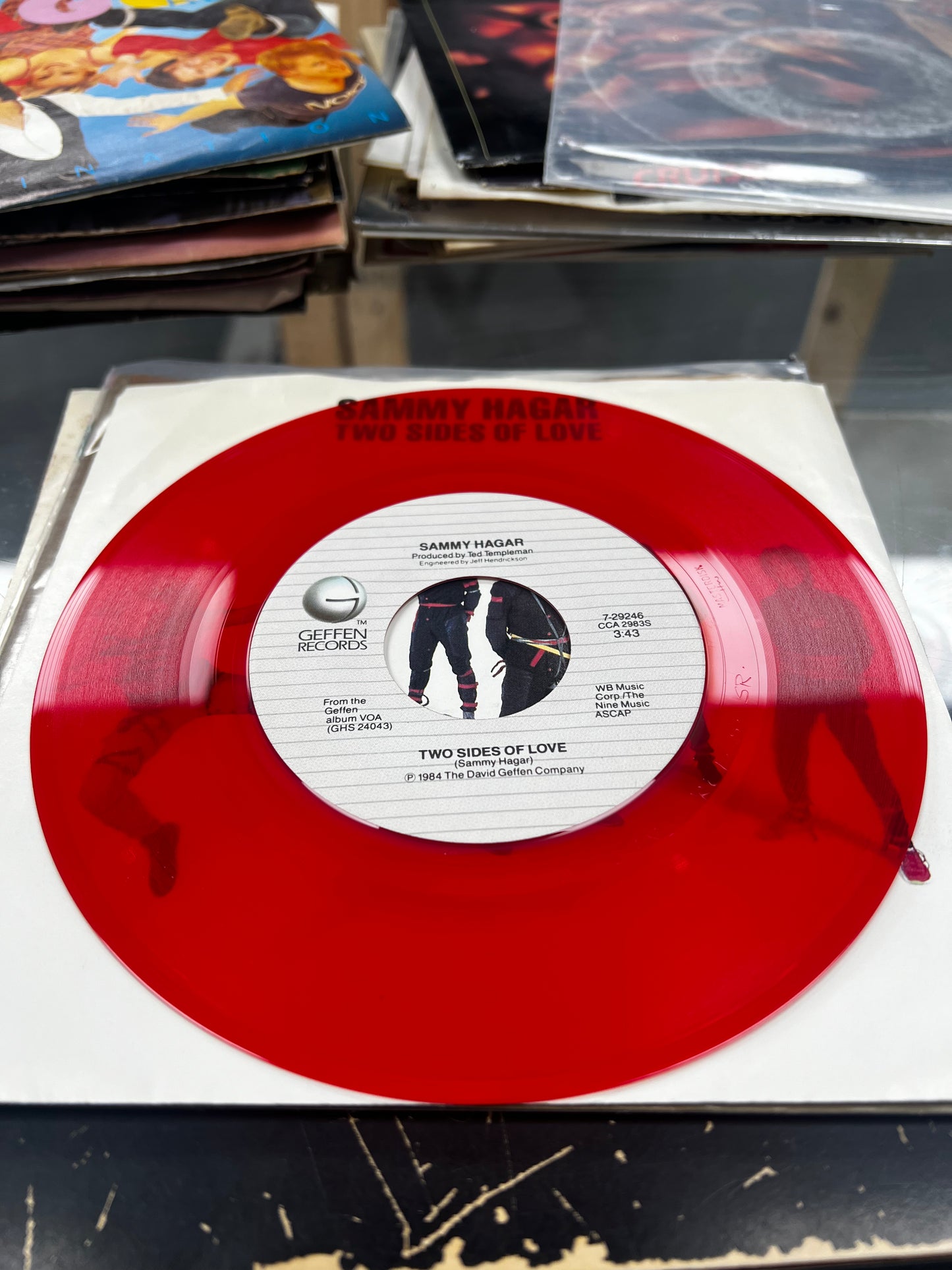 Sammy Hagar – Two Sides Of Love 7”