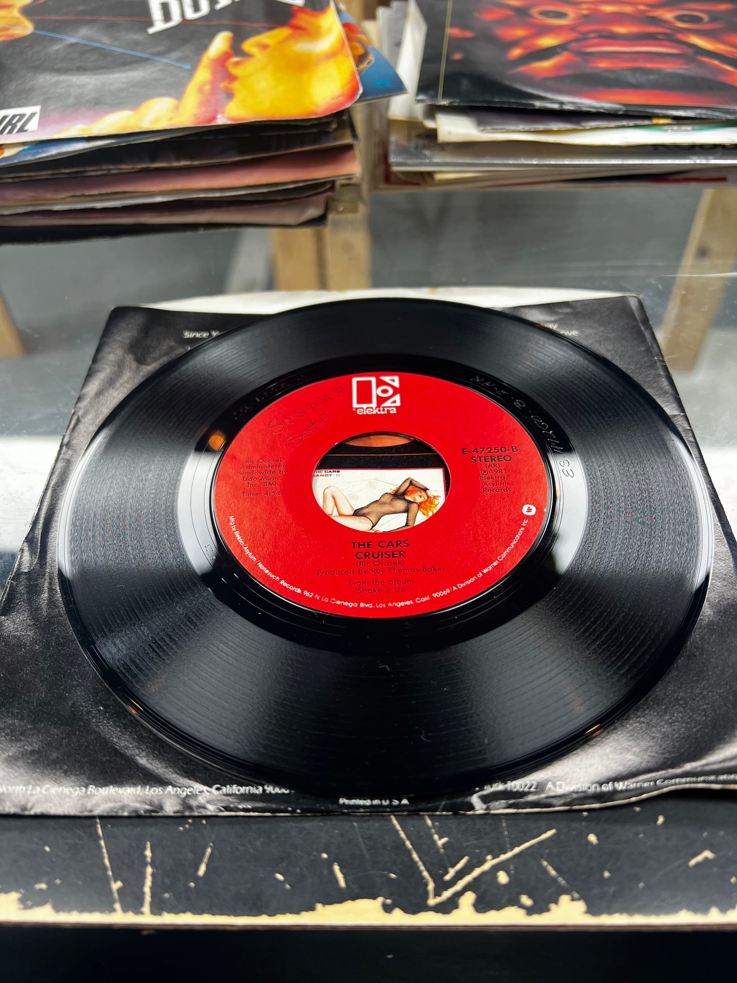 The Cars – Shake It Up 7”
