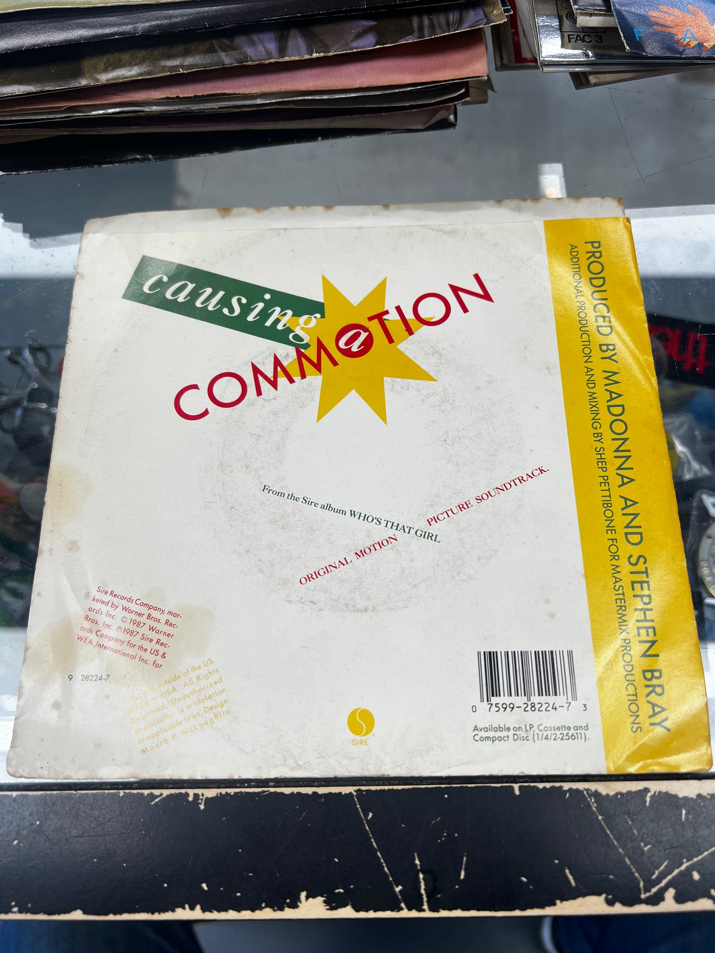 Madonna – Causing A Commotion 7”