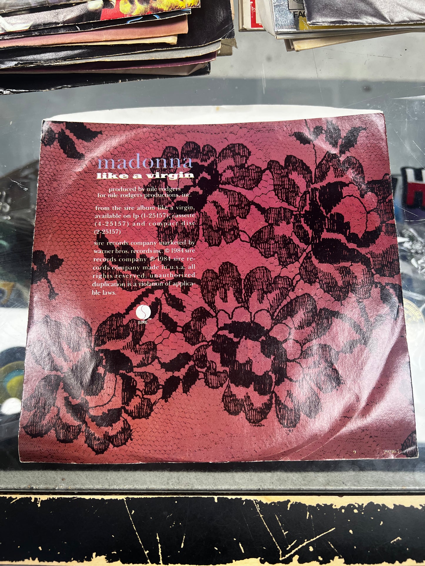 Madonna – Like A Virgin 7”
