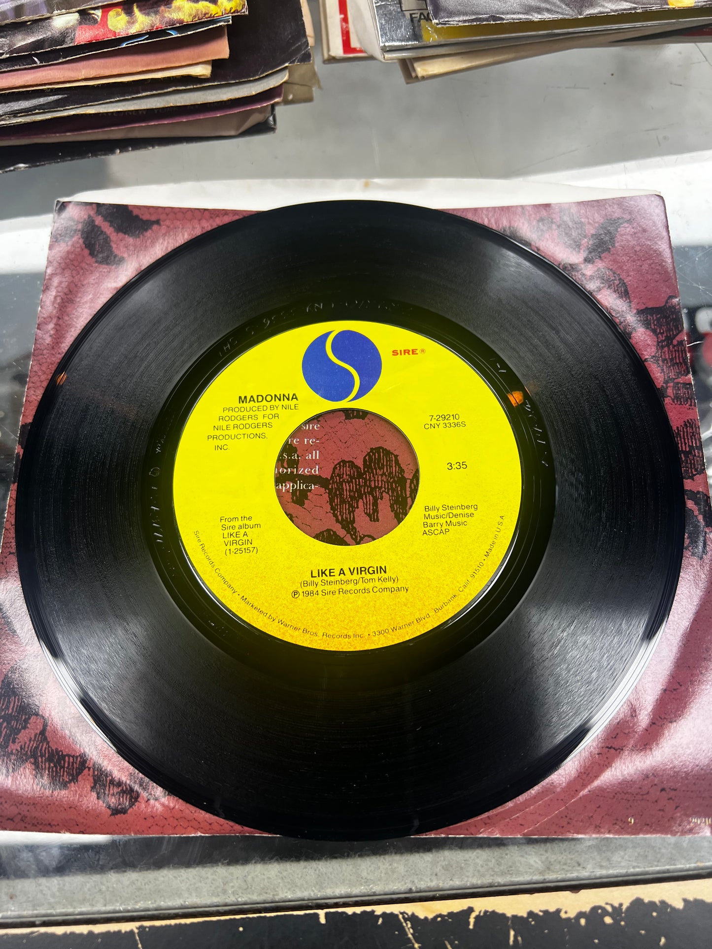 Madonna – Like A Virgin 7”