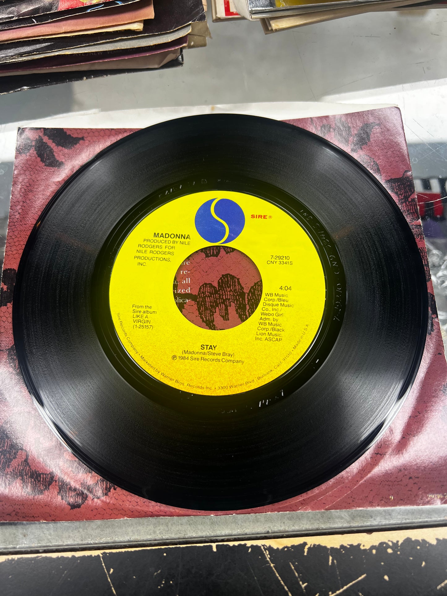 Madonna – Like A Virgin 7”