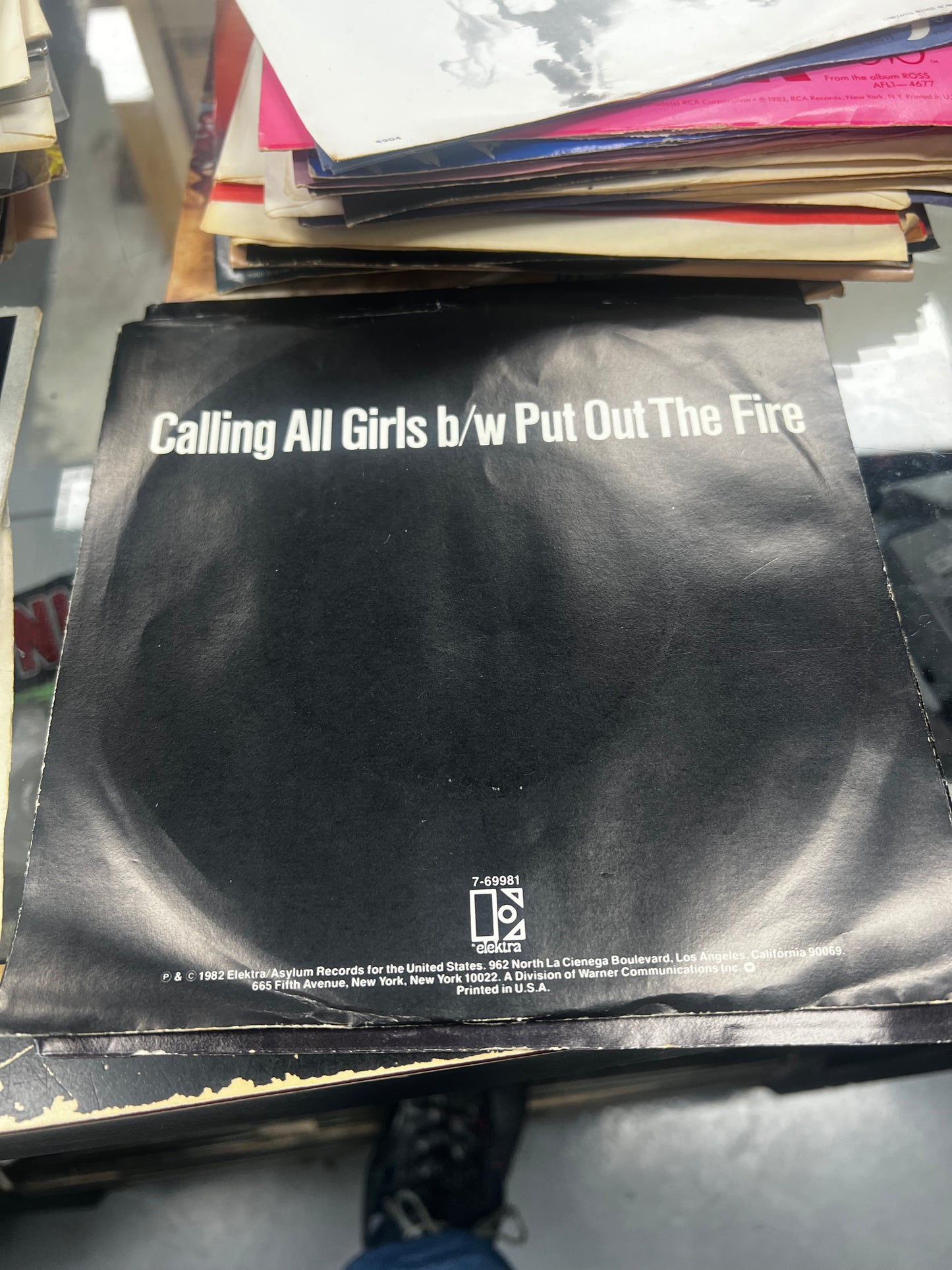 Queen – Calling All Girls 7”