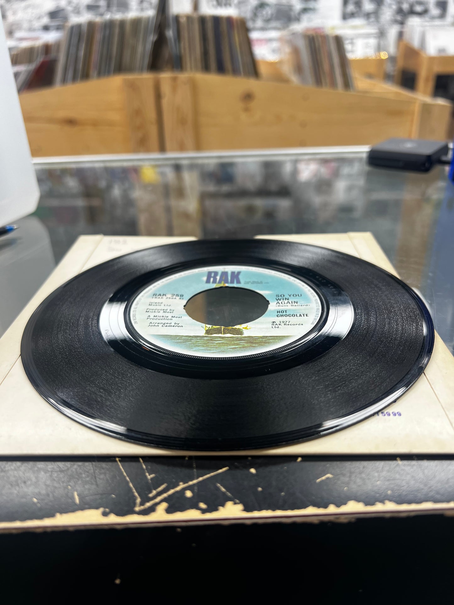 Hot Chocolate – So You Win Again 7”