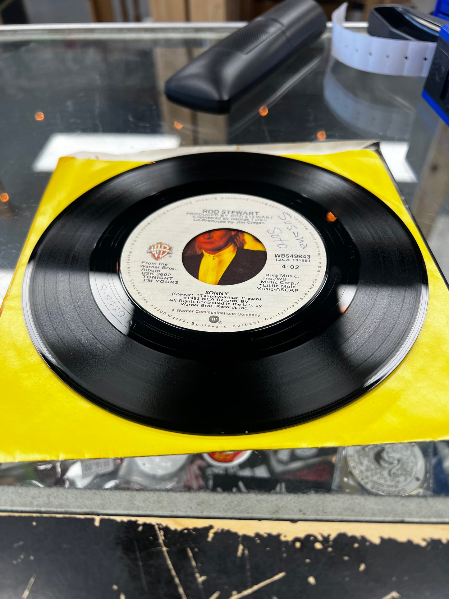 Rod Stewart – Young Turks 7”