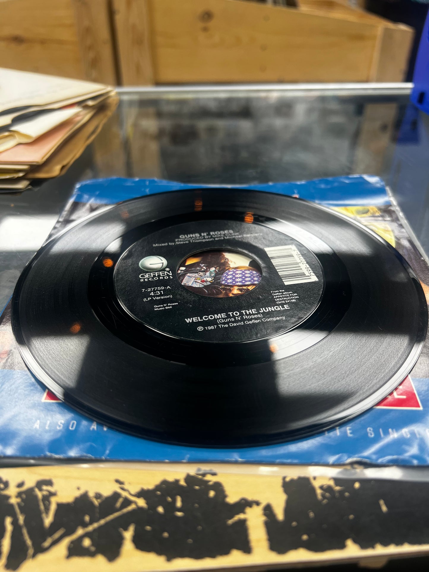 Guns N' Roses – Welcome To The Jungle 7”