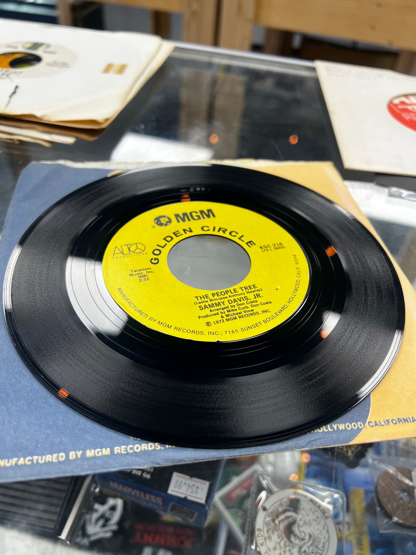 Sammy Davis Jr. – The Candy Man / The People Tree 7”