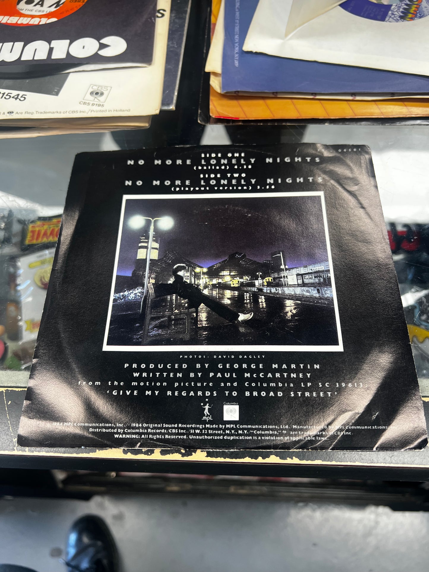 Paul McCartney – No More Lonely Nights 7”