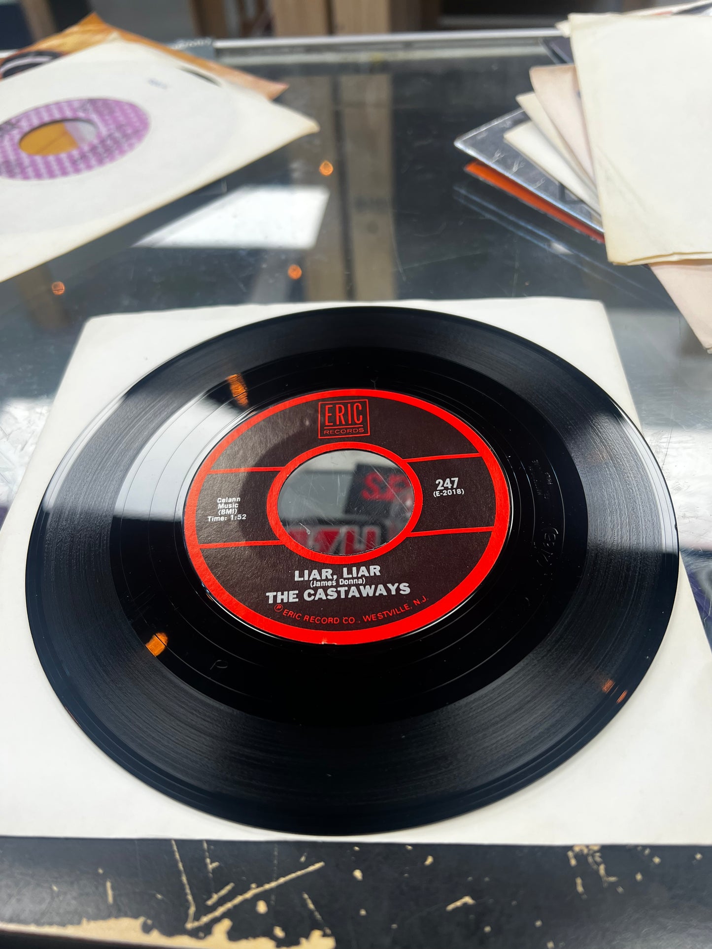 The Trashmen / The Castaways – Surfin' Bird / Liar, Liar 7”