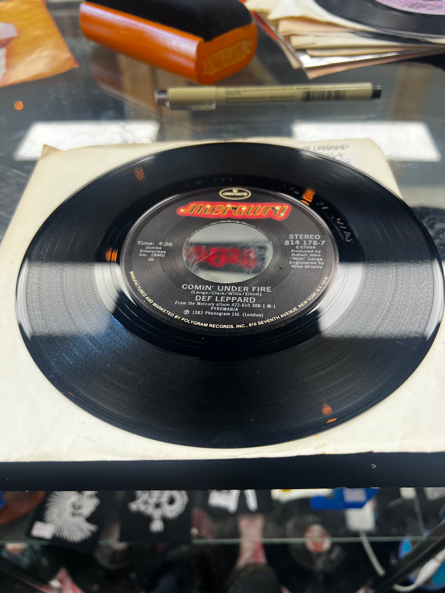 Def Leppard – Foolin' (VG+ Copy) 7”