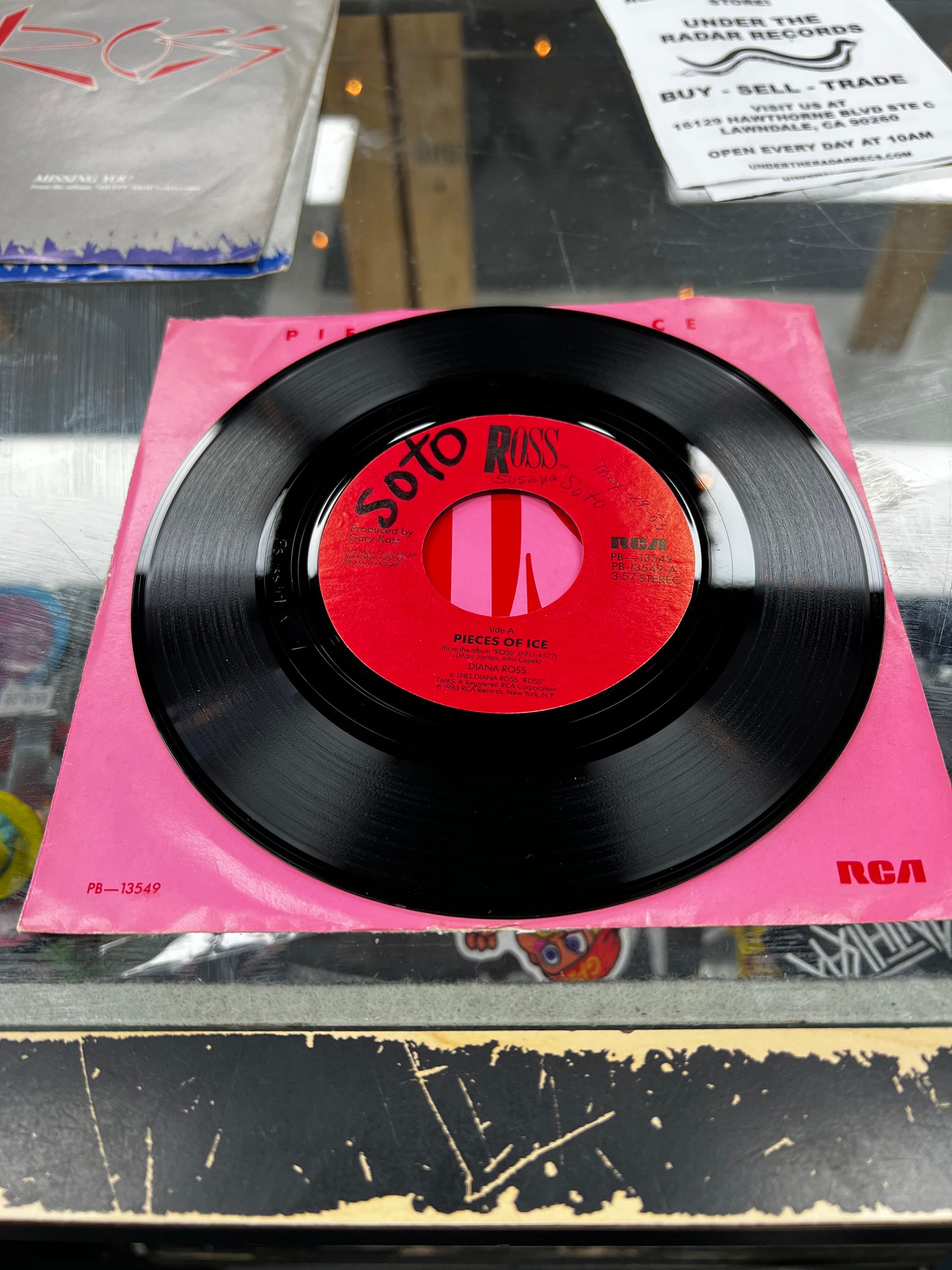 Diana Ross – Pieces Of Ice 7”