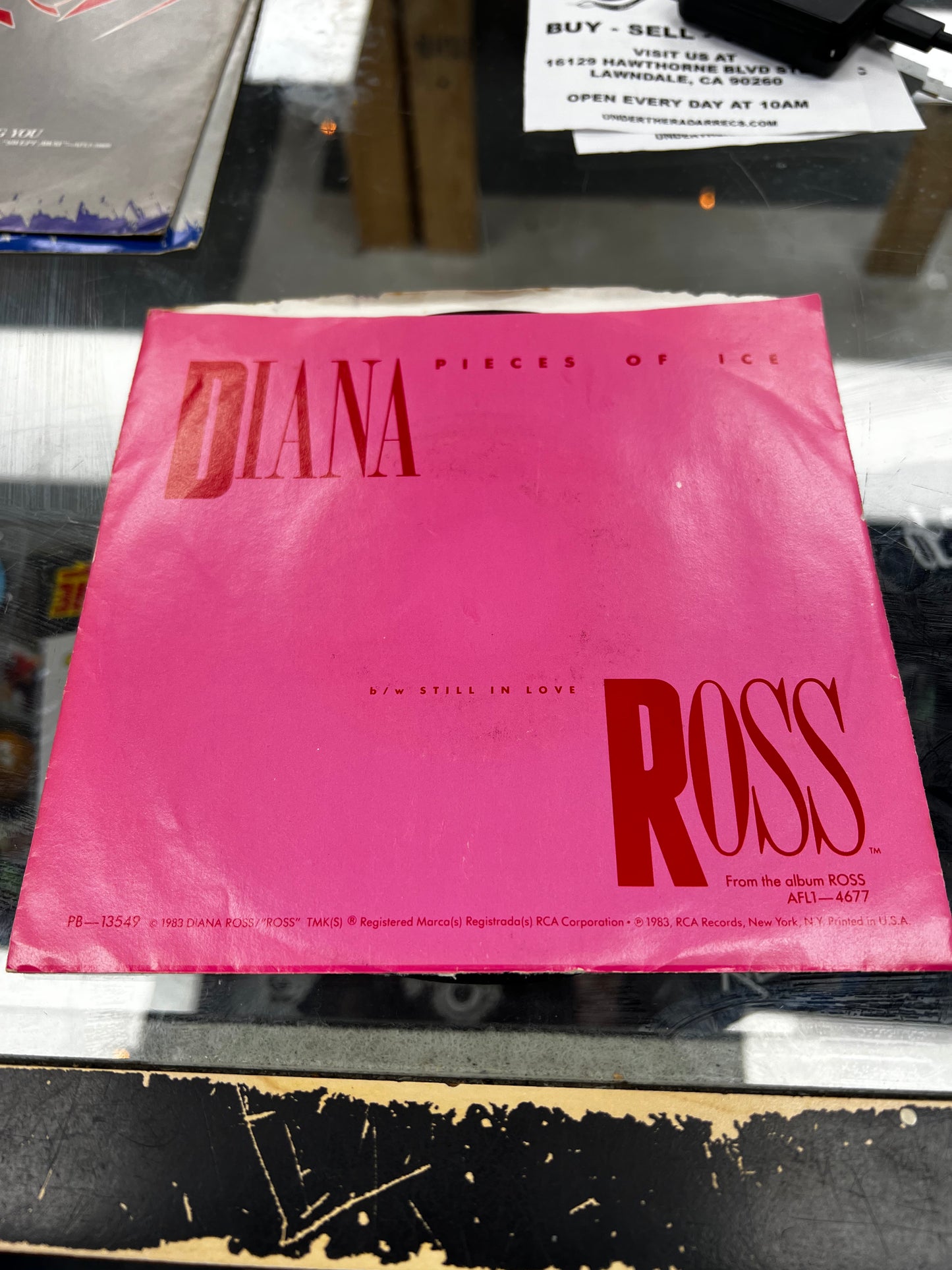 Diana Ross – Pieces Of Ice 7”