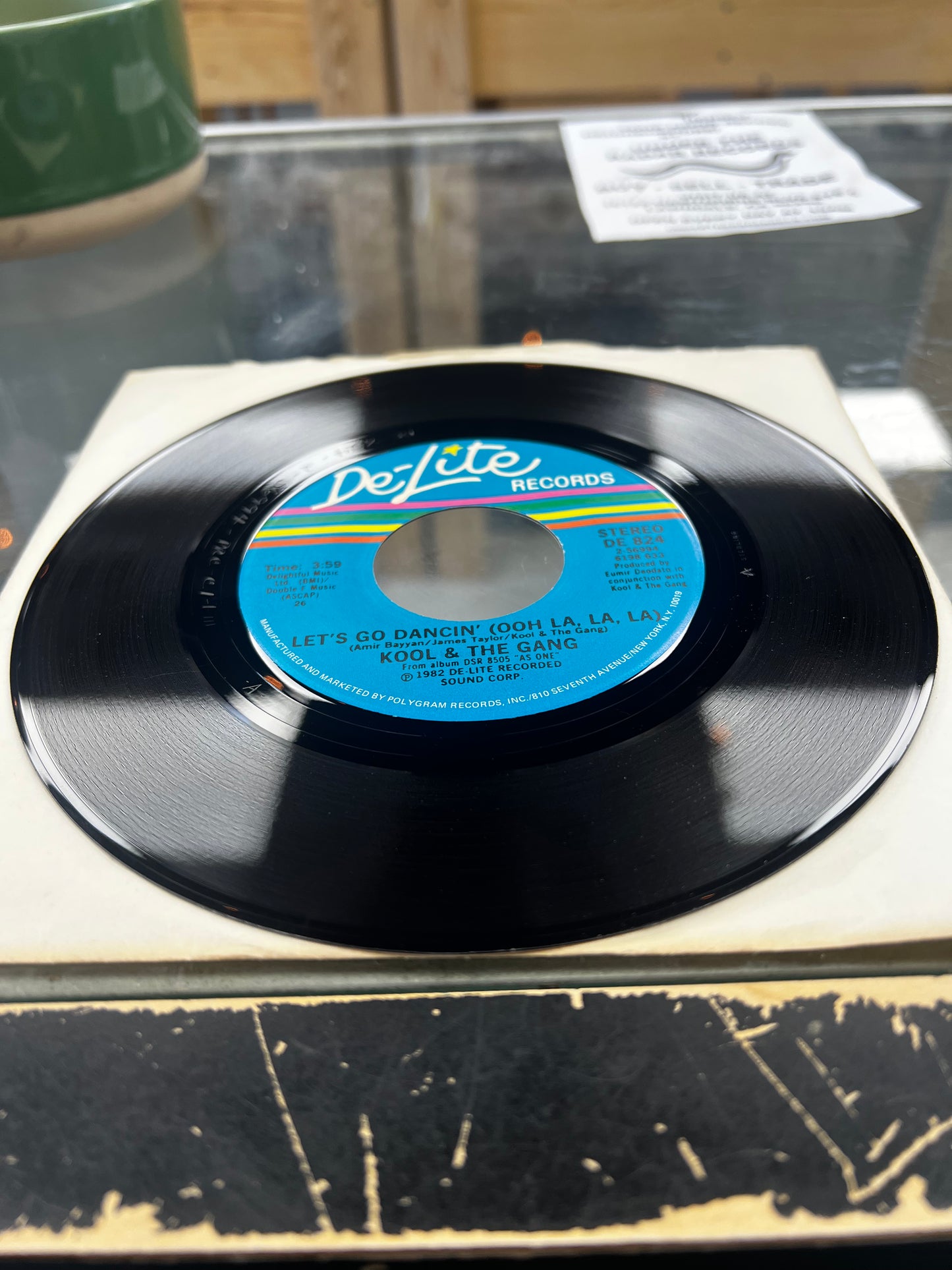 Kool & The Gang – Be My Lady / Let's Go Dancin' (Ooh La, La, La) 7”