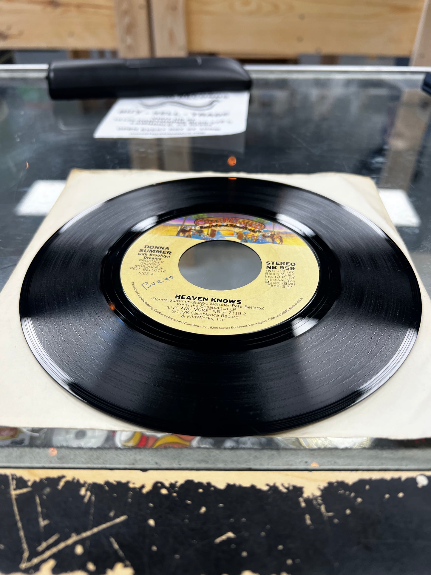 Donna Summer – Heaven Knows 7”